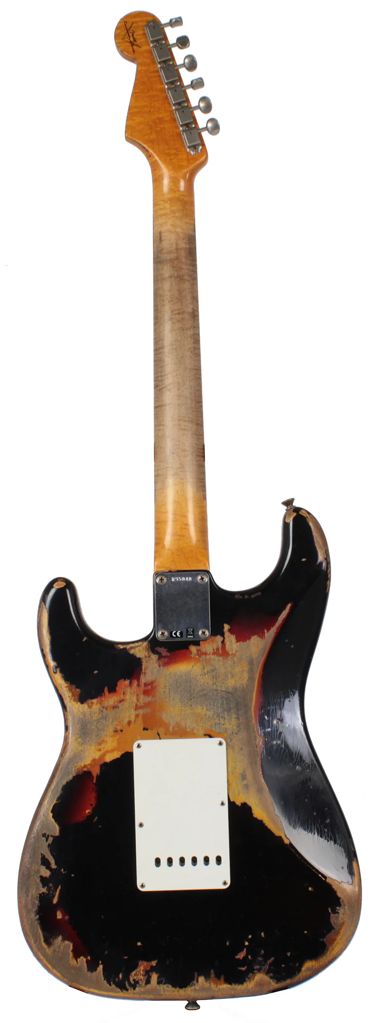 Fender Custom Shop 1961 Stratocaster - Black o/ 3TS - Special Run - Image 5