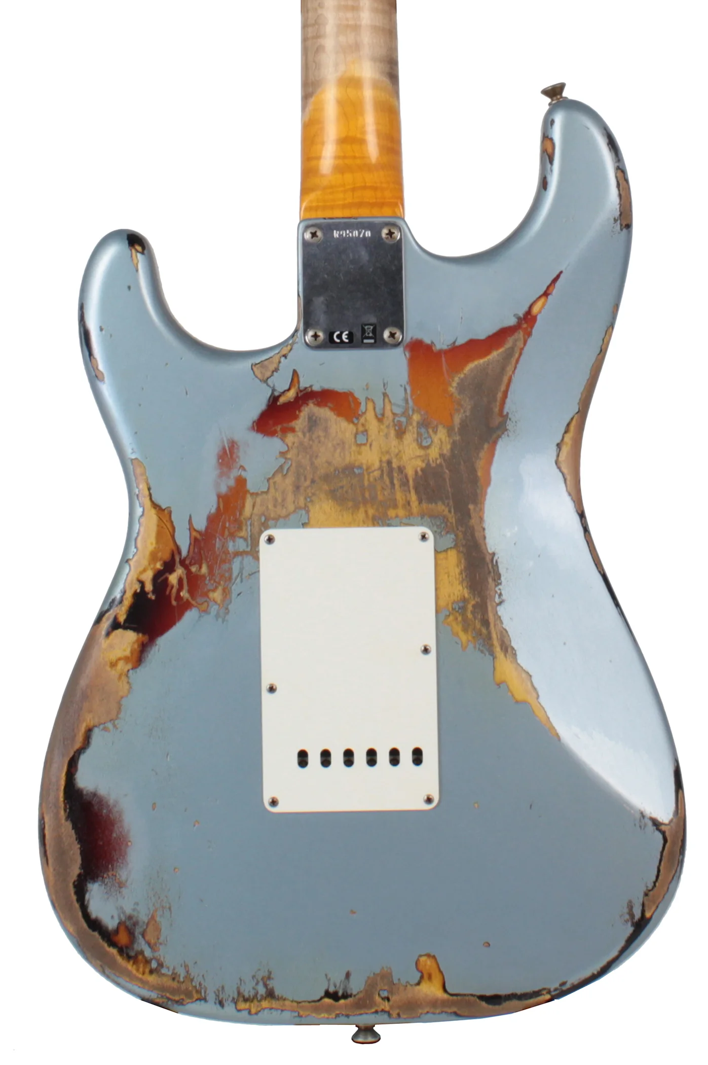 Fender Custom Shop 1961 Stratocaster - Faded Ice Blue Metallic o/ 3TS - Special Run - Image 4