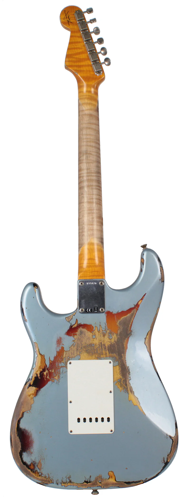 Fender Custom Shop 1961 Stratocaster - Faded Ice Blue Metallic o/ 3TS - Special Run - Image 5