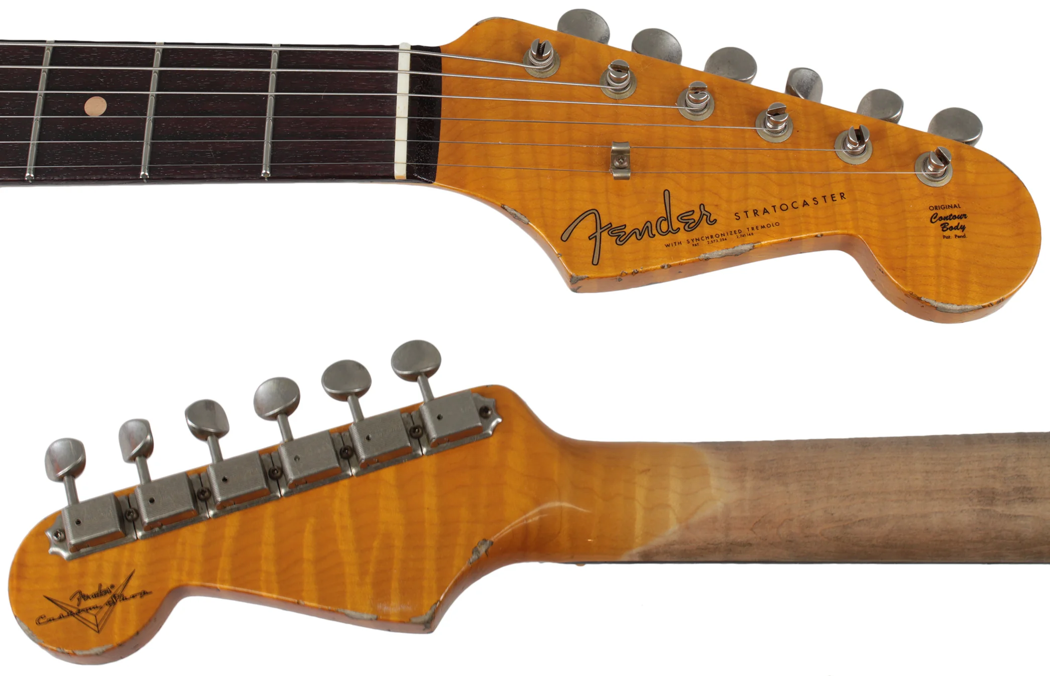 Fender Custom Shop 1961 Stratocaster - Faded Ice Blue Metallic o/ 3TS - Special Run - Image 8
