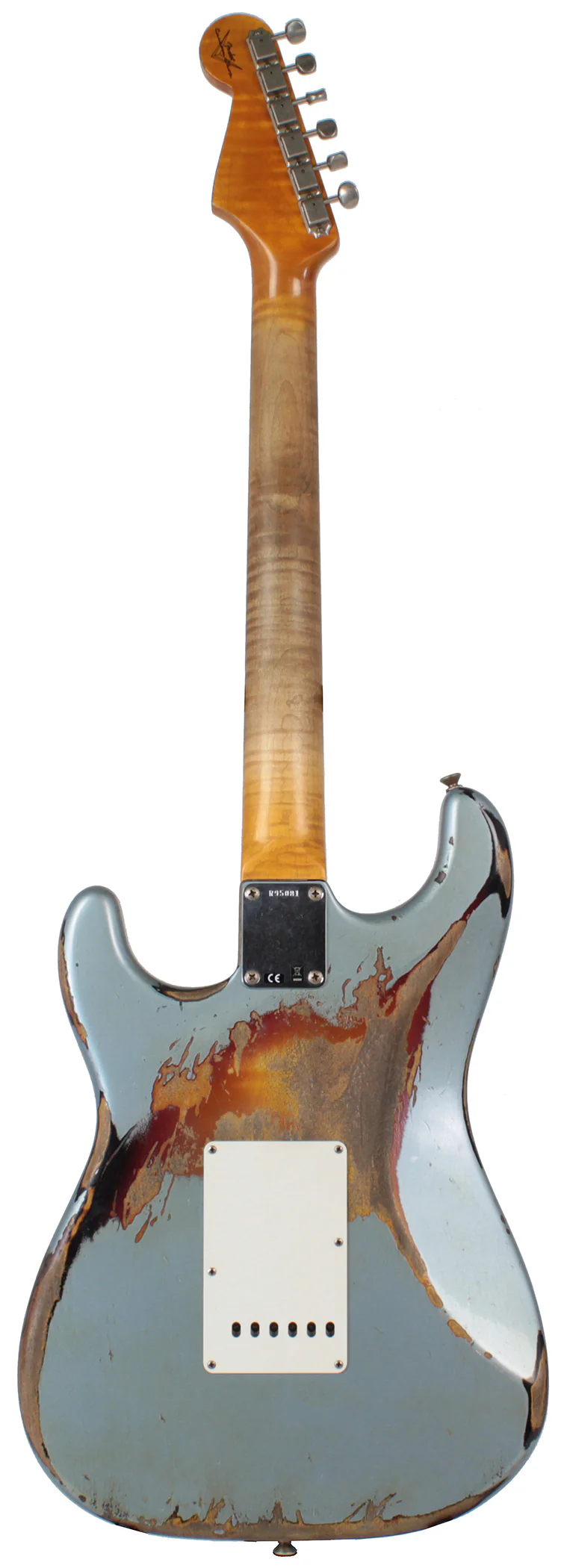 Fender Custom Shop 1961 Stratocaster - Faded Ice Blue Metallic o/ 3TS - Special Run - Image 5