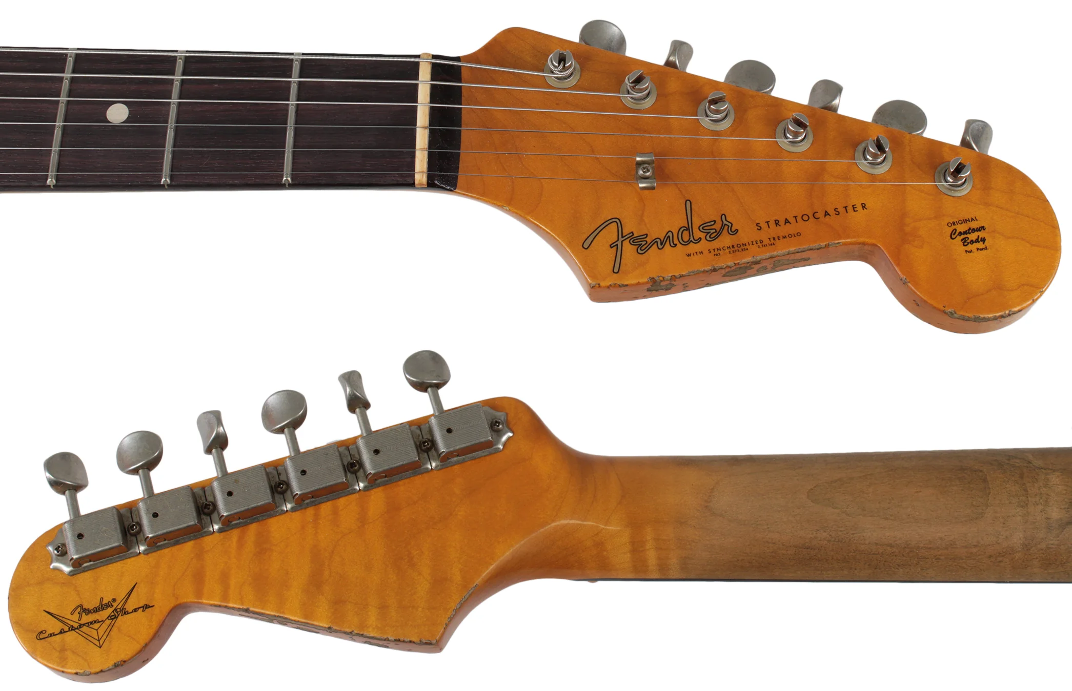 Fender Custom Shop 1961 Stratocaster - Faded Ice Blue Metallic o/ 3TS - Special Run - Image 8