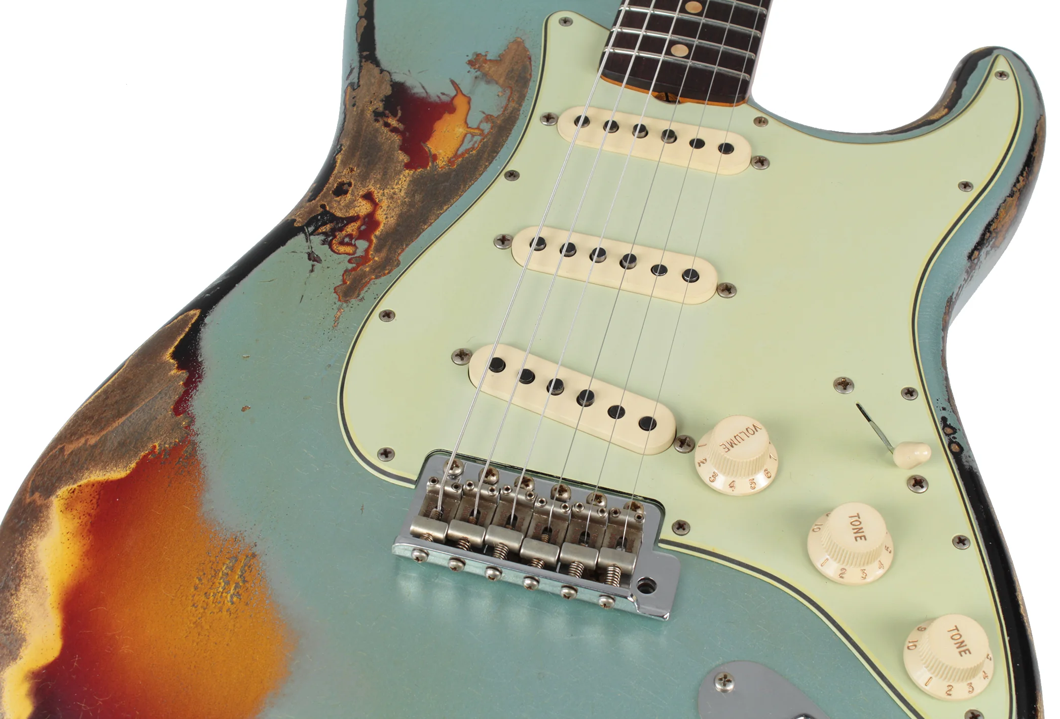 Fender Custom Shop 1961 Stratocaster - Firemist Silver o/ 3TS - Special Run - Image 6