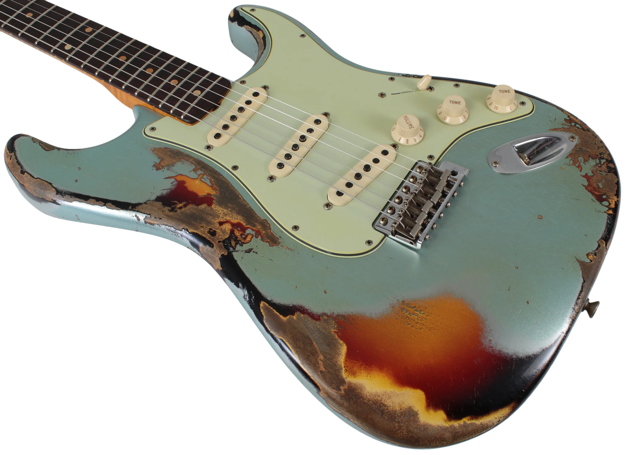 Fender Custom Shop 1961 Stratocaster - Firemist Silver o/ 3TS - Special Run - Image 7