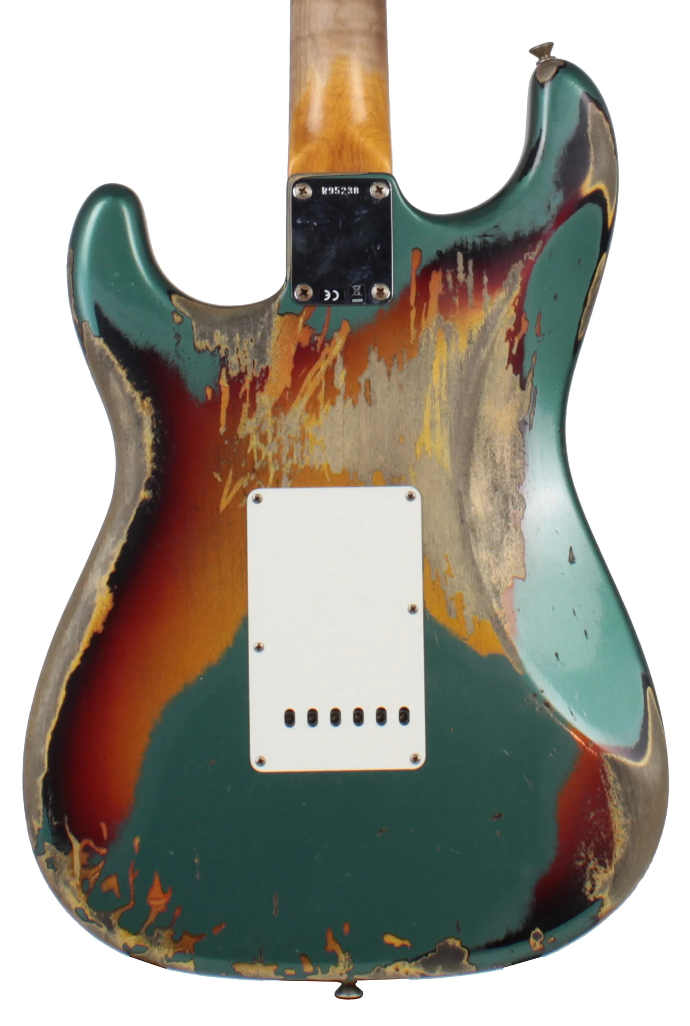 Fender Custom Shop 1961 Stratocaster - Sherwood Green Metallic o/ 3TS - Special Run - Image 4