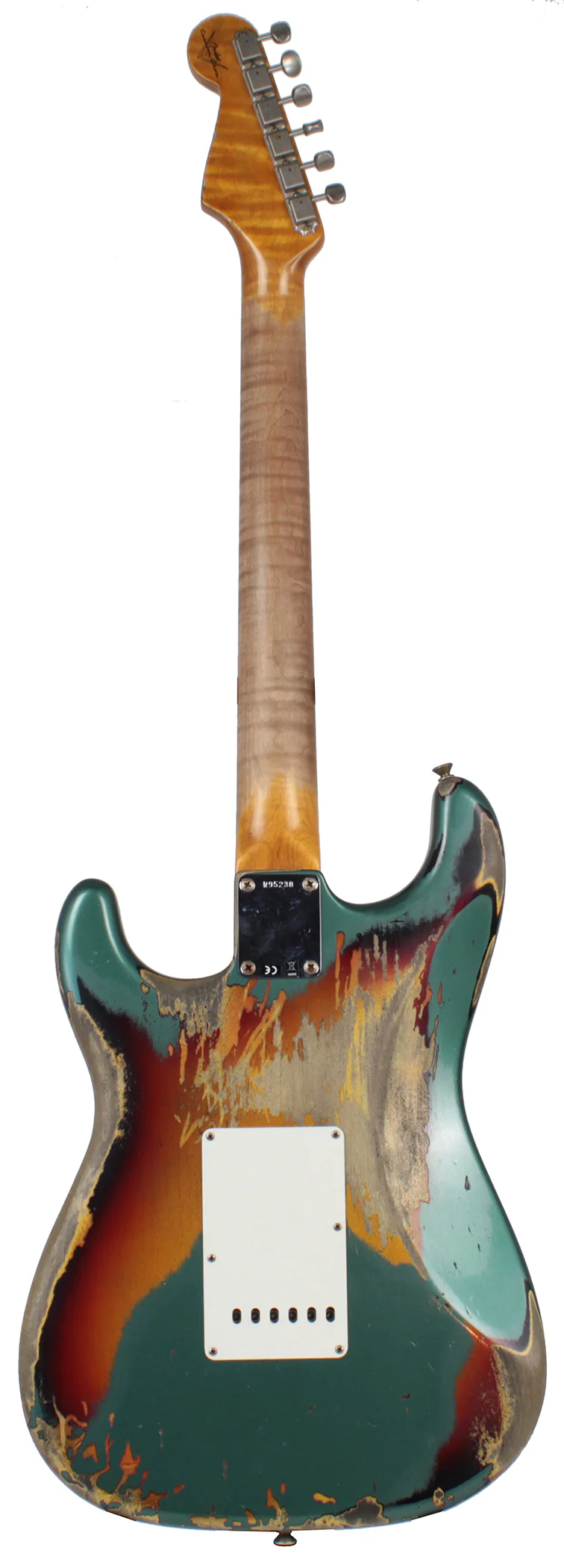 Fender Custom Shop 1961 Stratocaster - Sherwood Green Metallic o/ 3TS - Special Run - Image 5