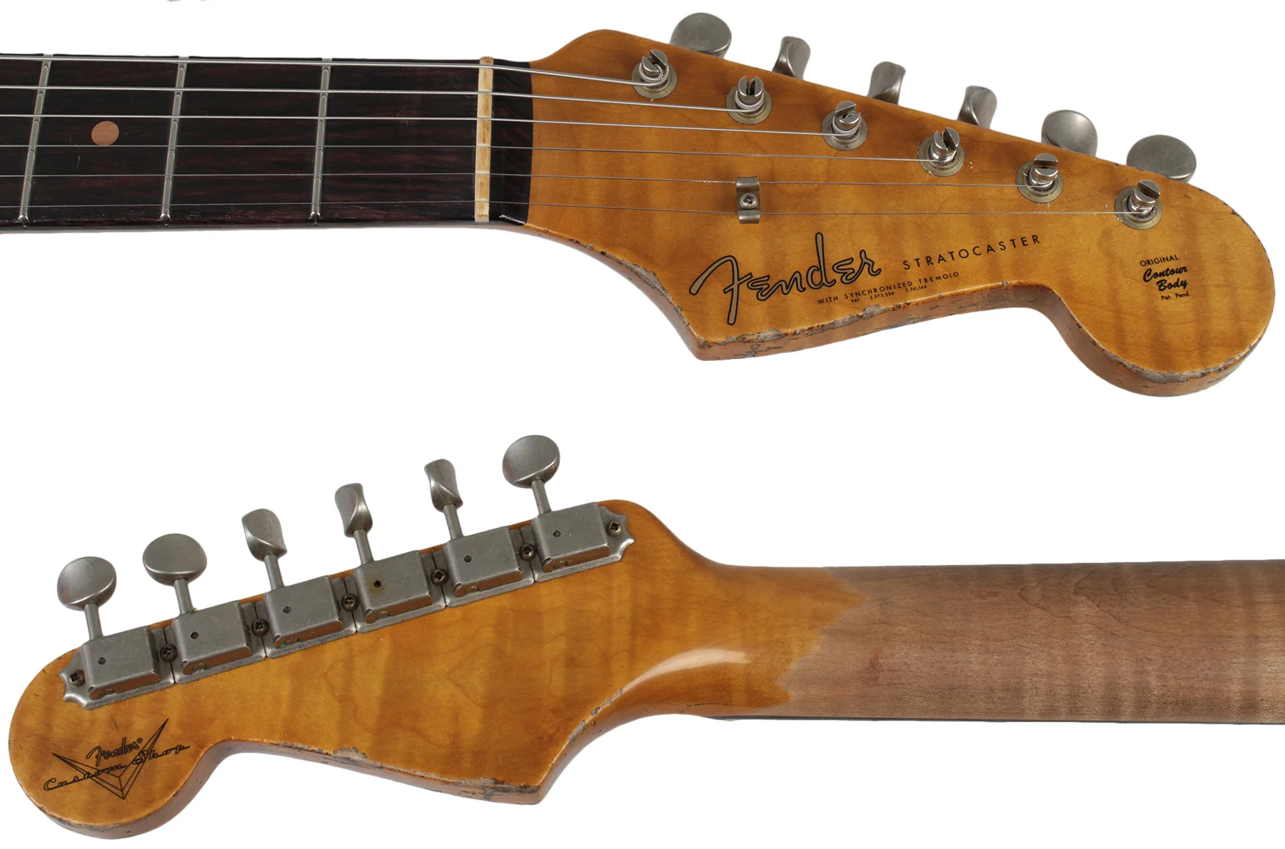 Fender Custom Shop 1961 Stratocaster - Sherwood Green Metallic o/ 3TS - Special Run - Image 8