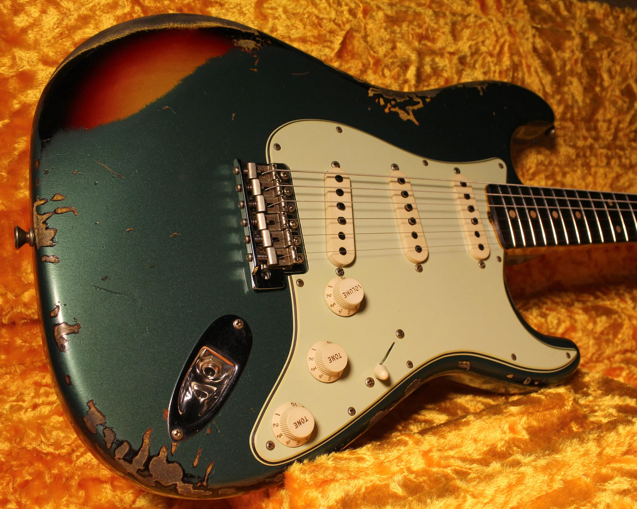 Fender Custom Shop 1961 Stratocaster - Sherwood Green Metallic o/ 3TS - Special Run - Image 14