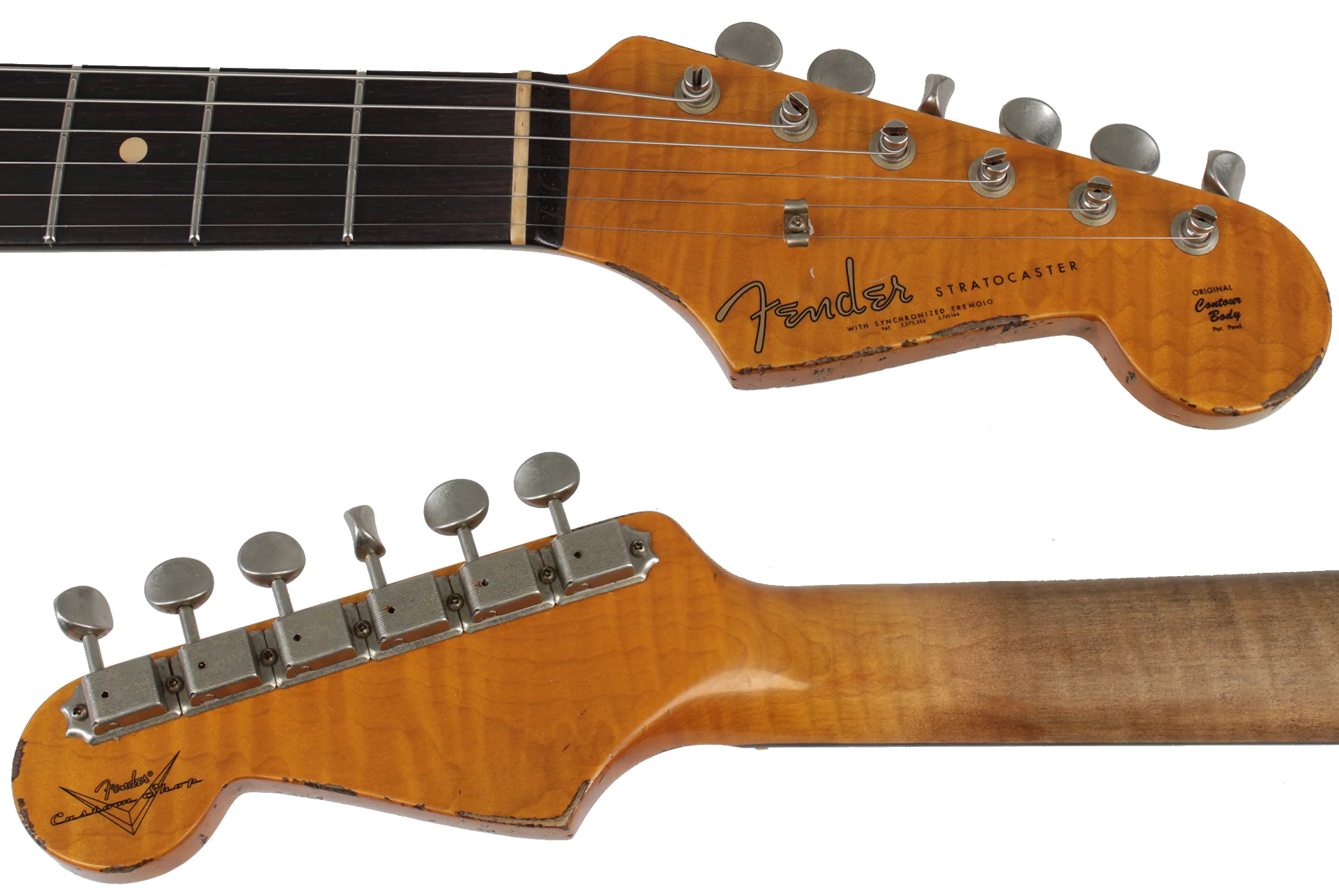 Fender Custom Shop 1961 Stratocaster - Sherwood Green Metallic o/ 3TS - Special Run - Image 8