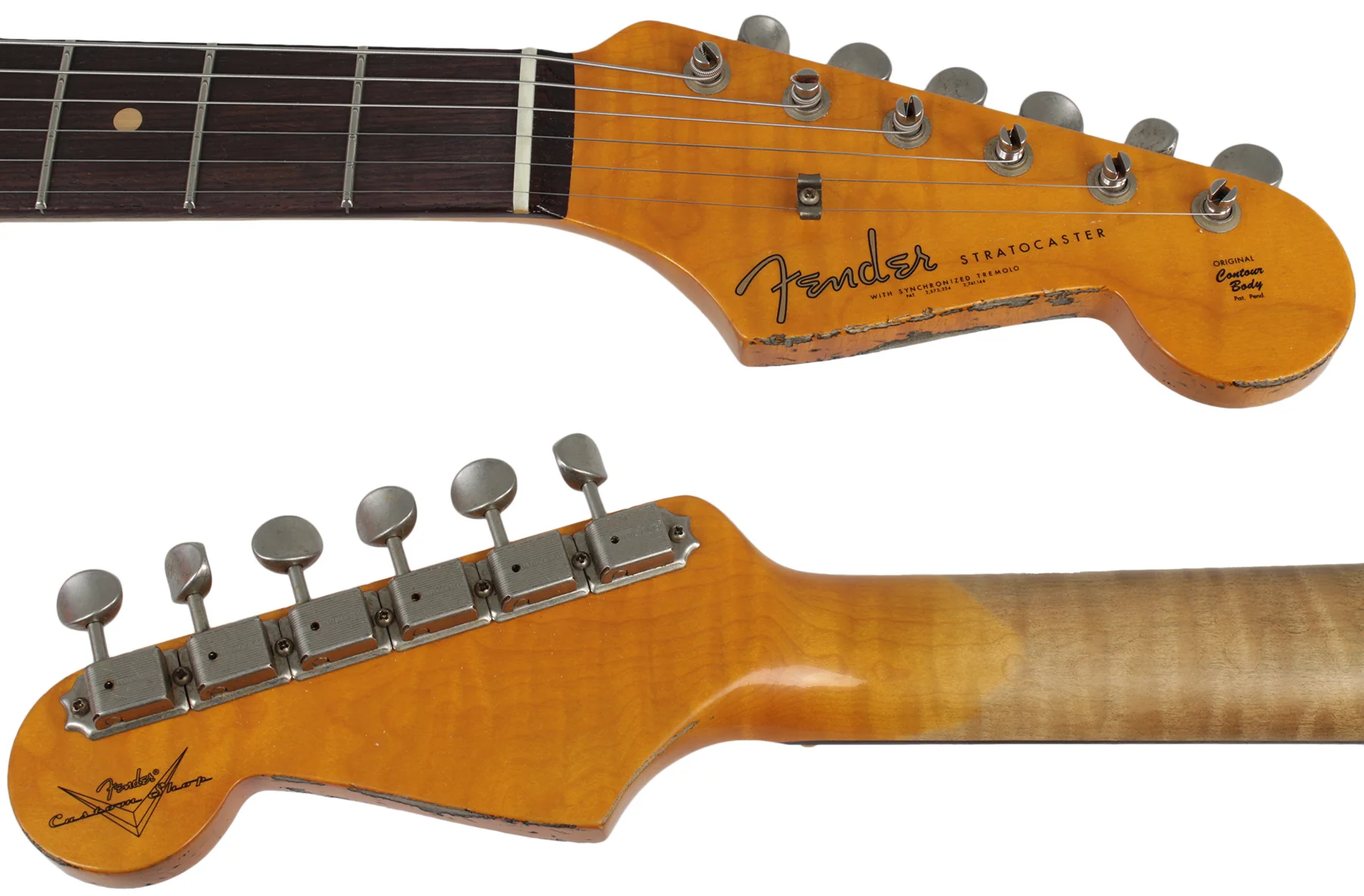 Fender Custom Shop 1961 Stratocaster - Surf Green o/ 3TS - Special Run - Image 8