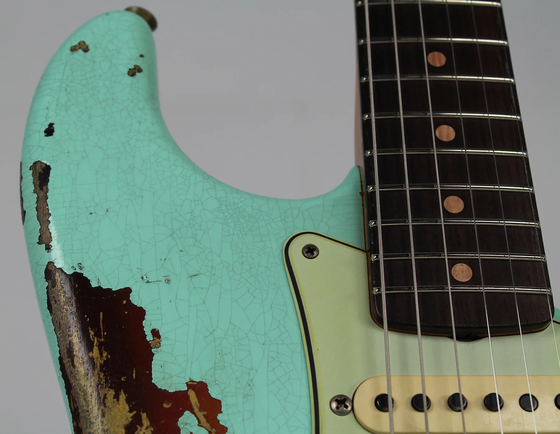 Fender Custom Shop 1961 Stratocaster - Surf Green o/ 3TS - Special Run - Image 13