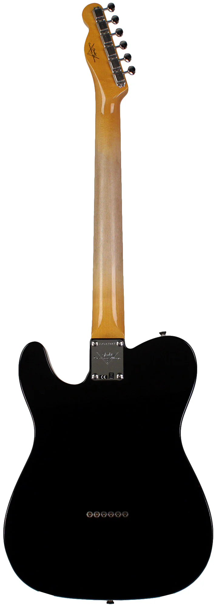 Fender Custom Shop 1961 Telecaster, DLX Closet Classic, Black - Image 7