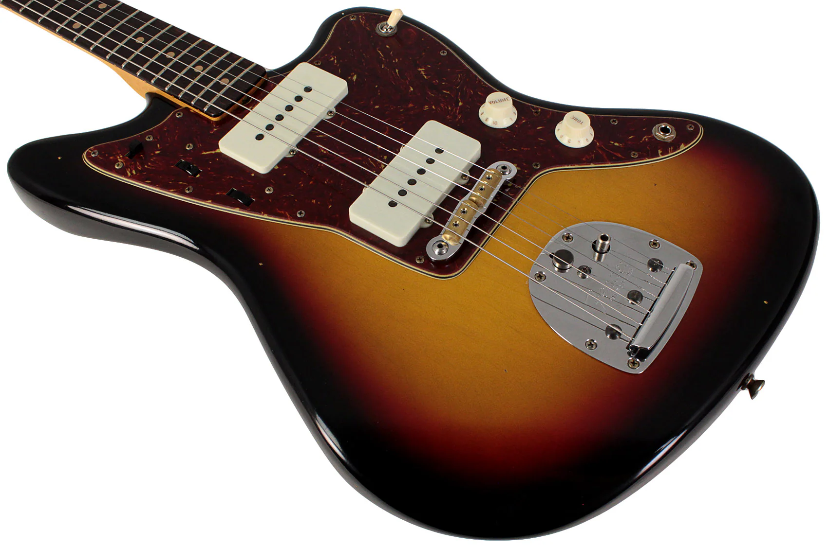 Fender Custom Shop 1962 Jazzmaster, Journeyman Relic, Aged 3-Color Sunburst - Image 4