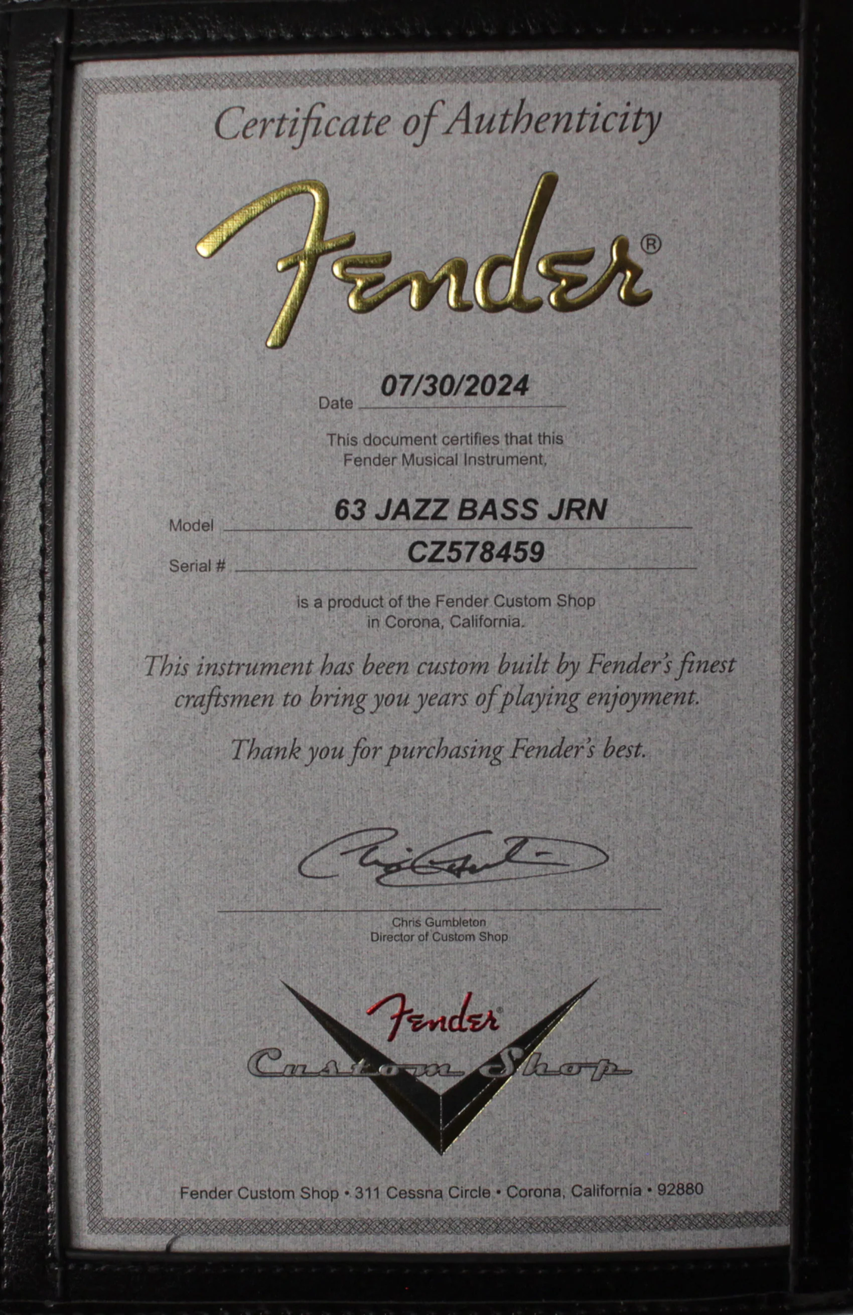 Fender Custom Shop 1963 Jazz Bass, Journeyman Relic, Aged Fiesta Red - Image 10