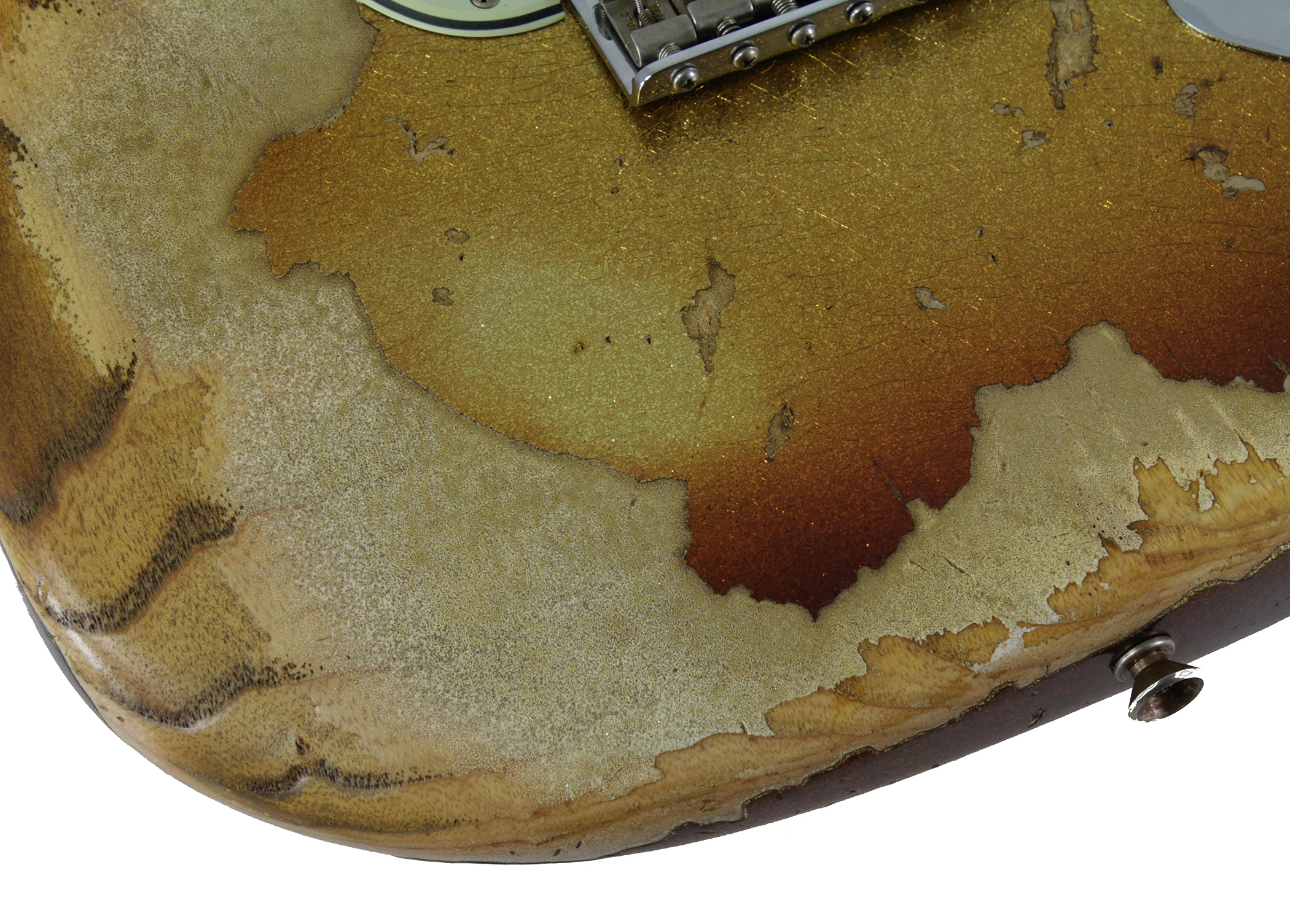 Fender Custom Shop 1963 Super Heavy Relic Stratocaster, 3-Tone Sunburst Sparkle - Image 9