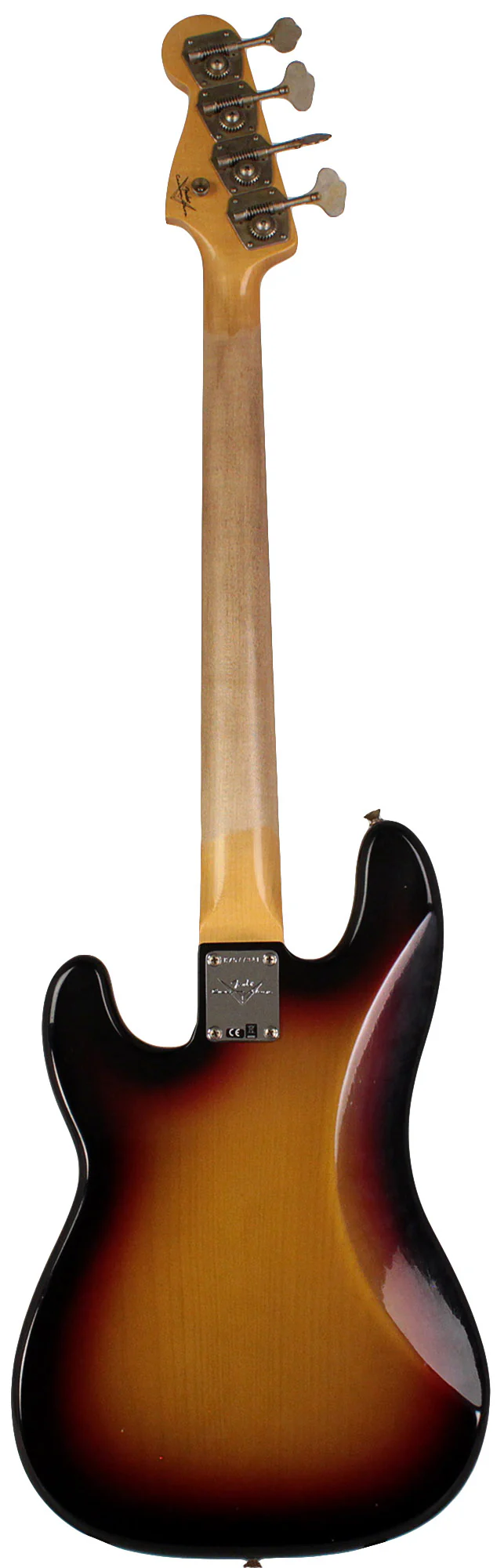 Fender Custom Shop 1963 Precision Bass, Journeyman Relic, Aged 3-Tone Sunburst - Image 6
