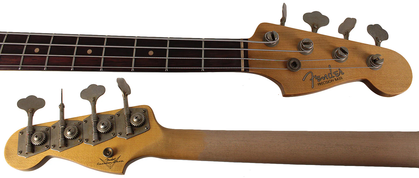 Fender Custom Shop 1963 Precision Bass, Journeyman Relic, Aged 3-Tone Sunburst - Image 8