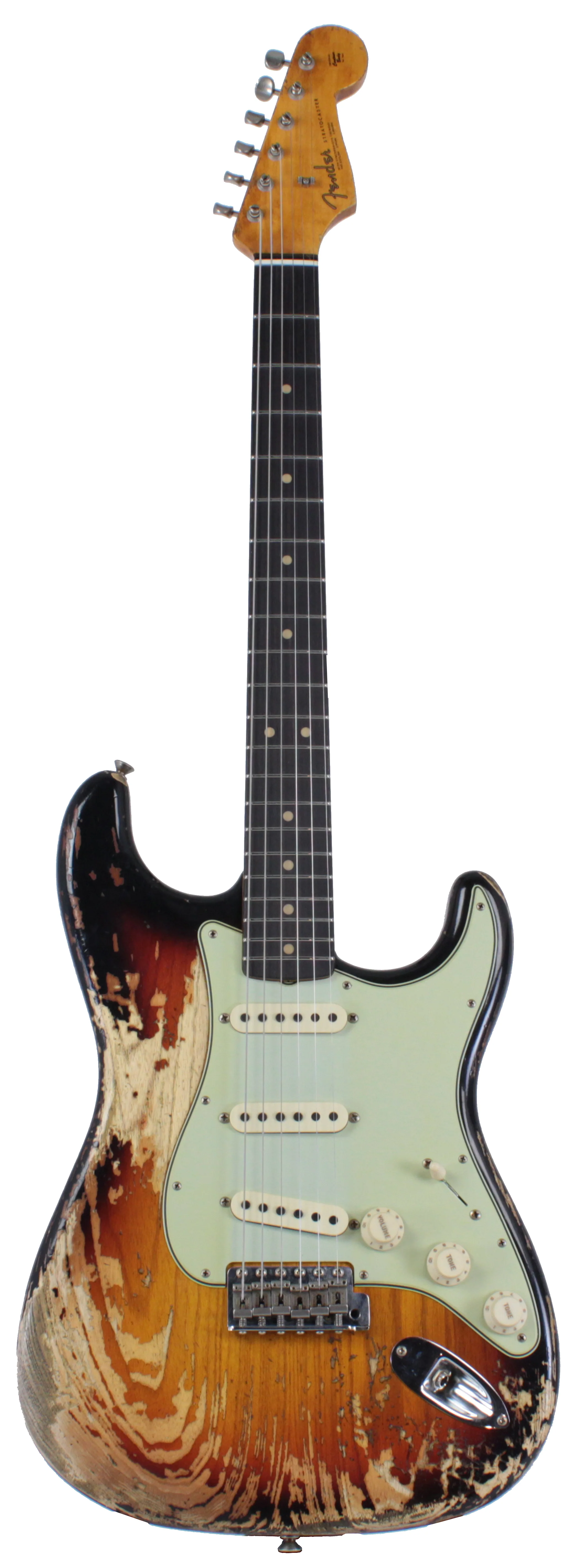 Fender Custom Shop 1963 Super Heavy Relic Stratocaster - Faded 3-Tone Sunburst