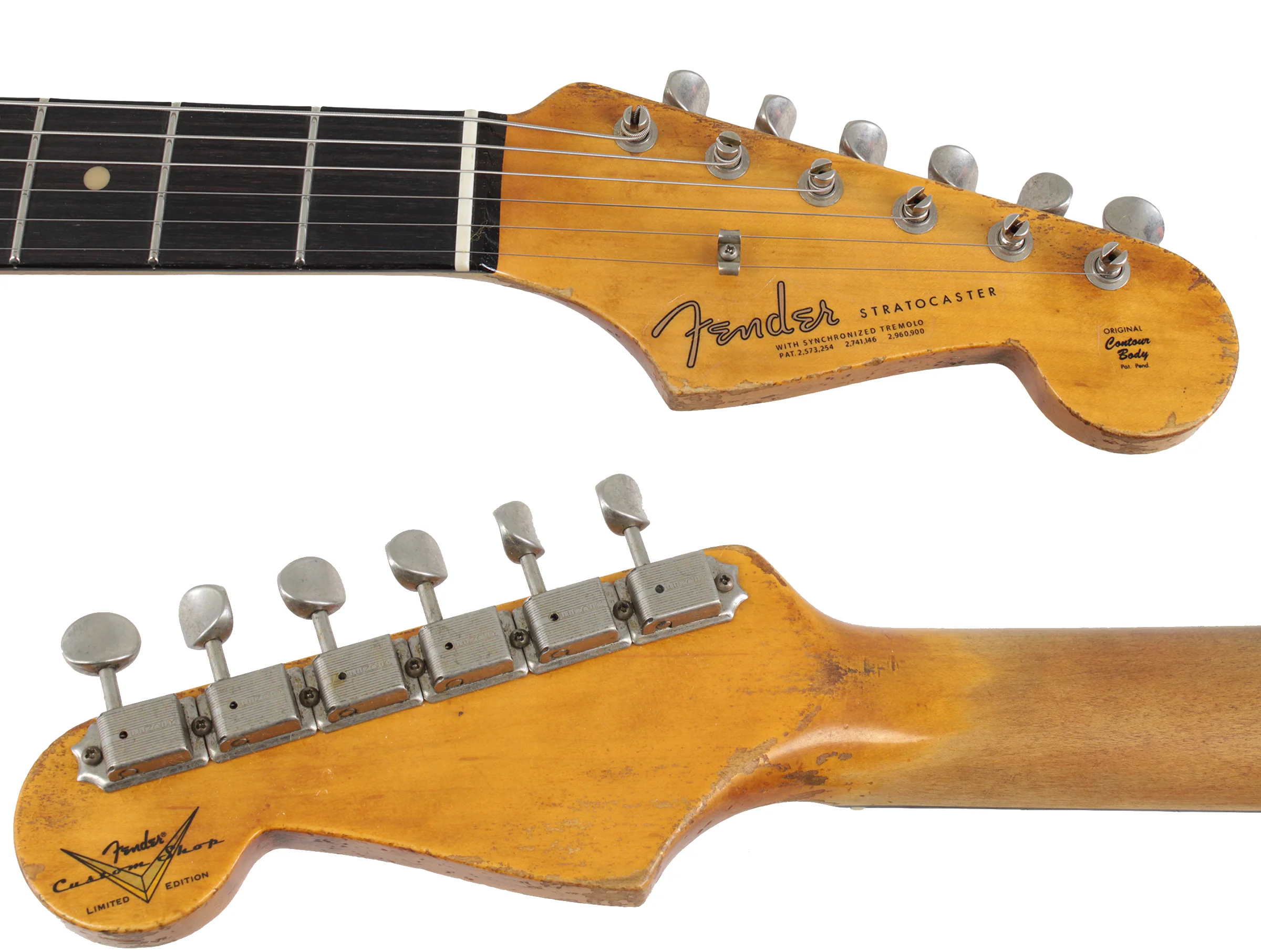 Fender Custom Shop 1963 Super Heavy Relic Stratocaster - Faded 3-Tone Sunburst - Image 8