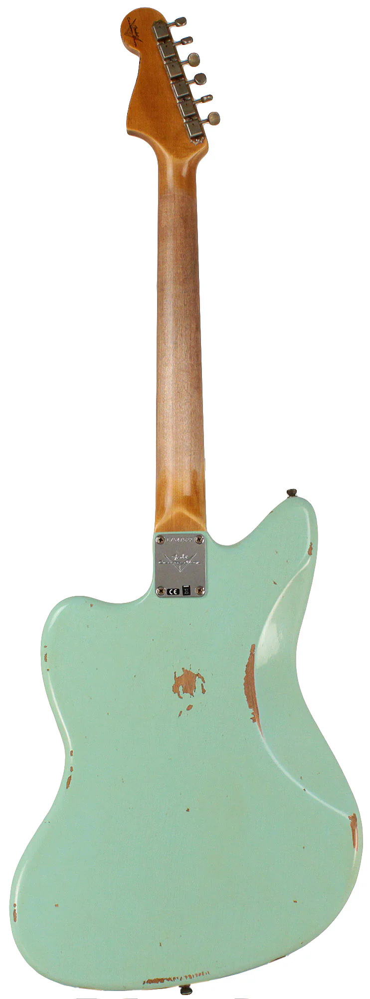 Fender Custom Shop 1965 Jazzmaster, Relic, Faded, Aged Surf Green - Image 7