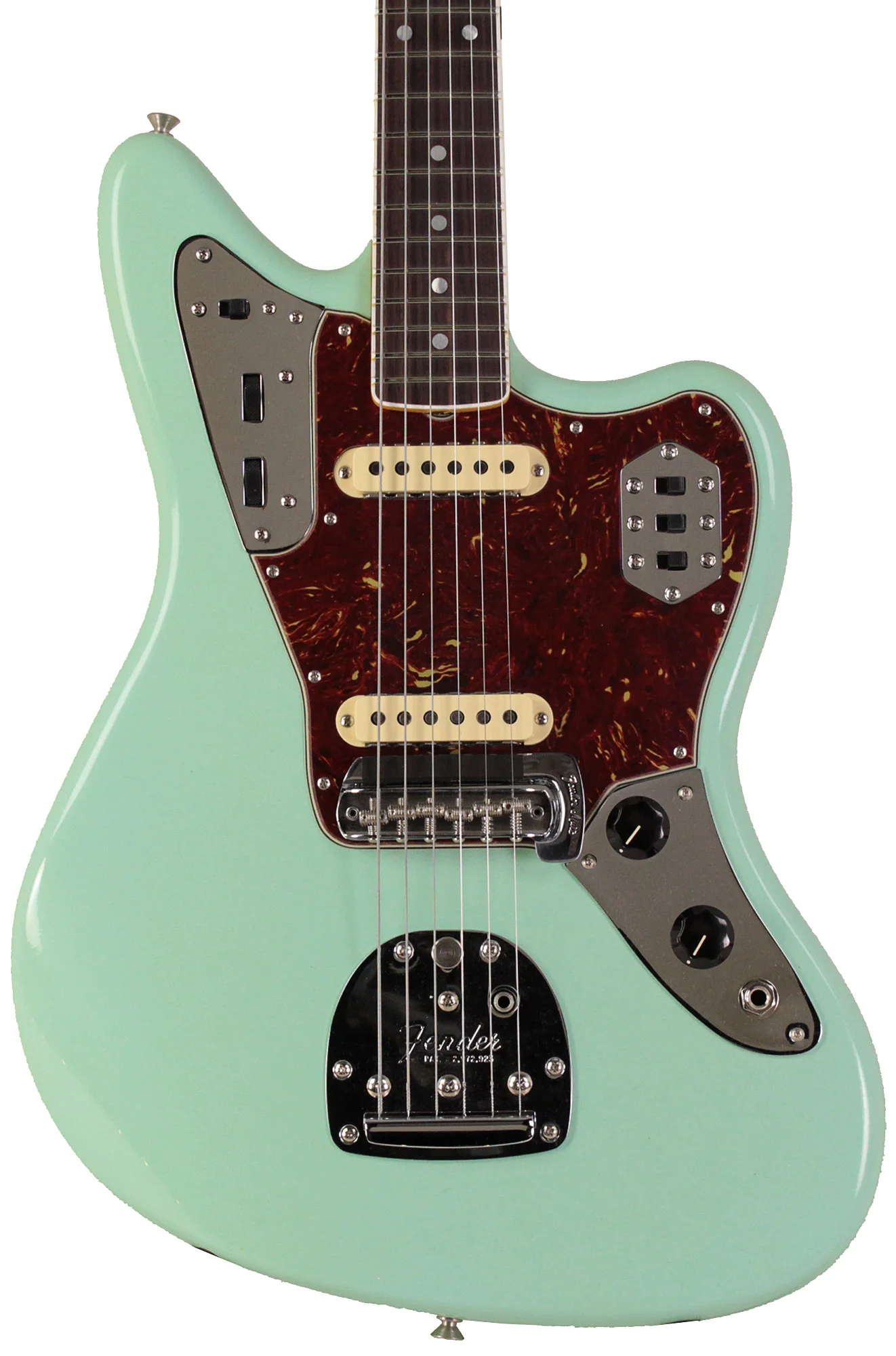 Fender Custom Shop 1966 Jaguar, Deluxe Closet Classic, Aged Surf Green - Image 5