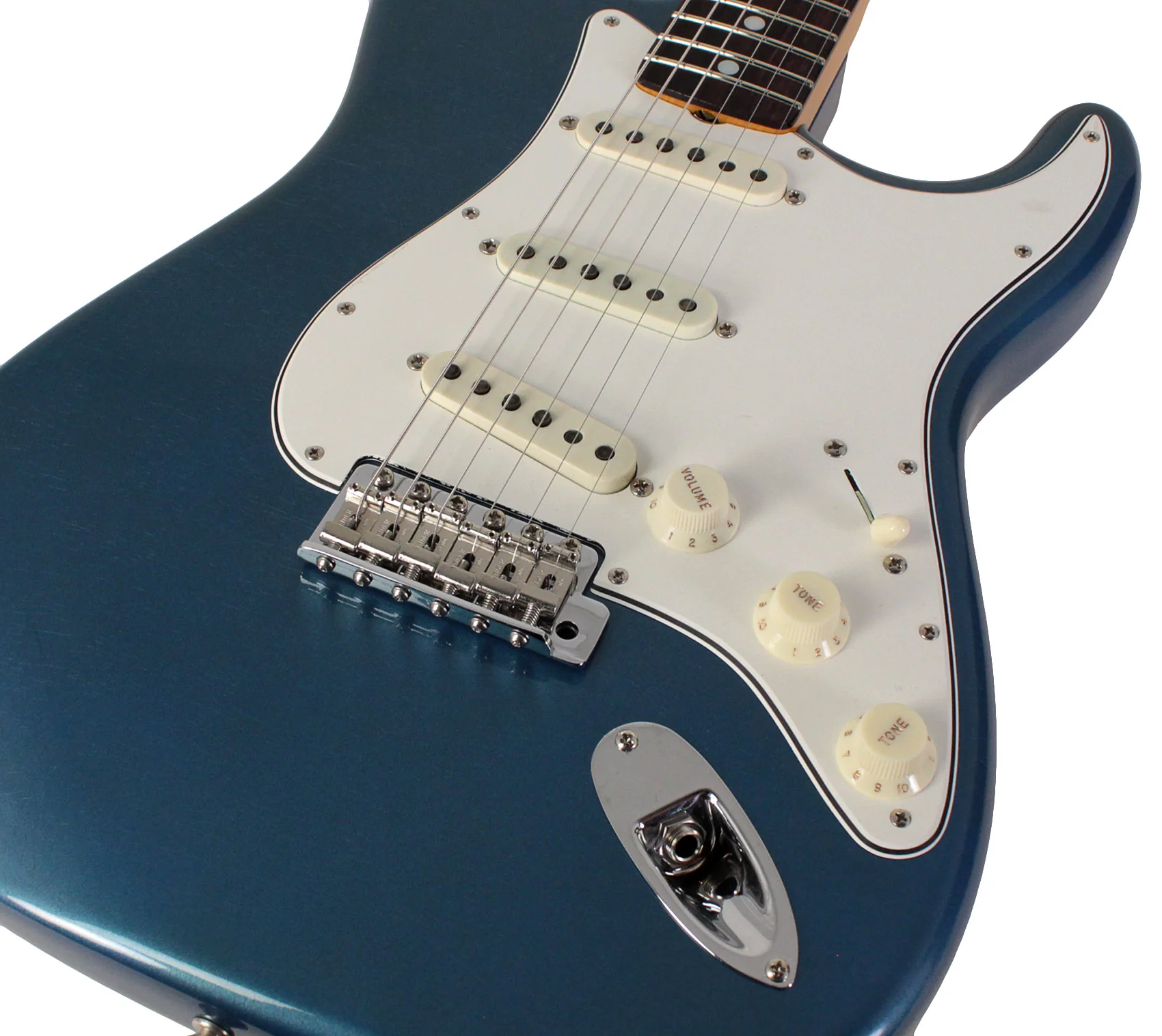 Fender Custom Shop 1966 Stratocaster Deluxe Closet Classic, Aged Lake Placid Blue - Image 3