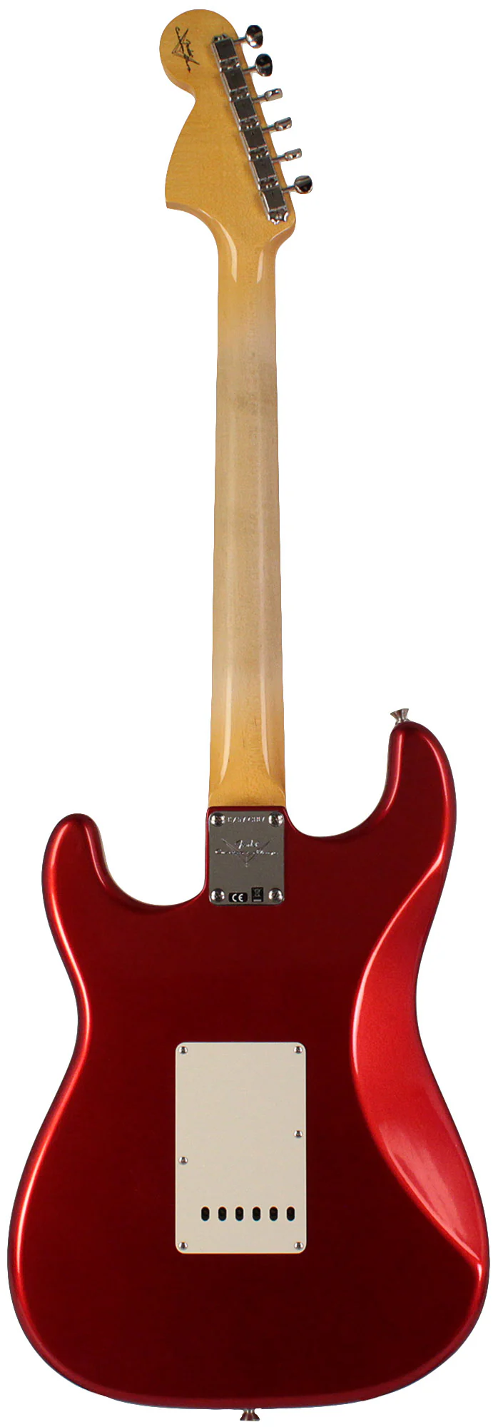 Fender Custom Shop 1966 Stratocaster Deluxe Closet Classic, Faded Aged Candy Apple Red - Image 7