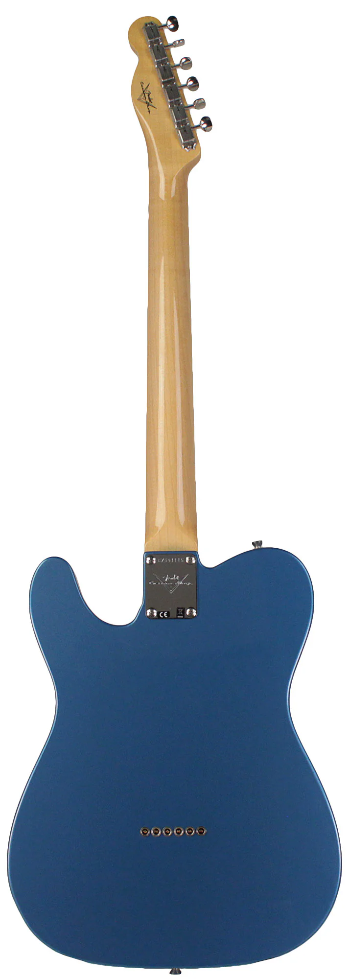 Fender Custom Shop 1966 Telecaster Relic Guitar, DLX Closet Classic, Aged Lake Placid Blue - Image 7