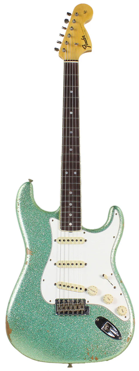 Fender Custom Shop 1967 Relic Stratocaster - Sea Foam Green Sparkle - NAMM
