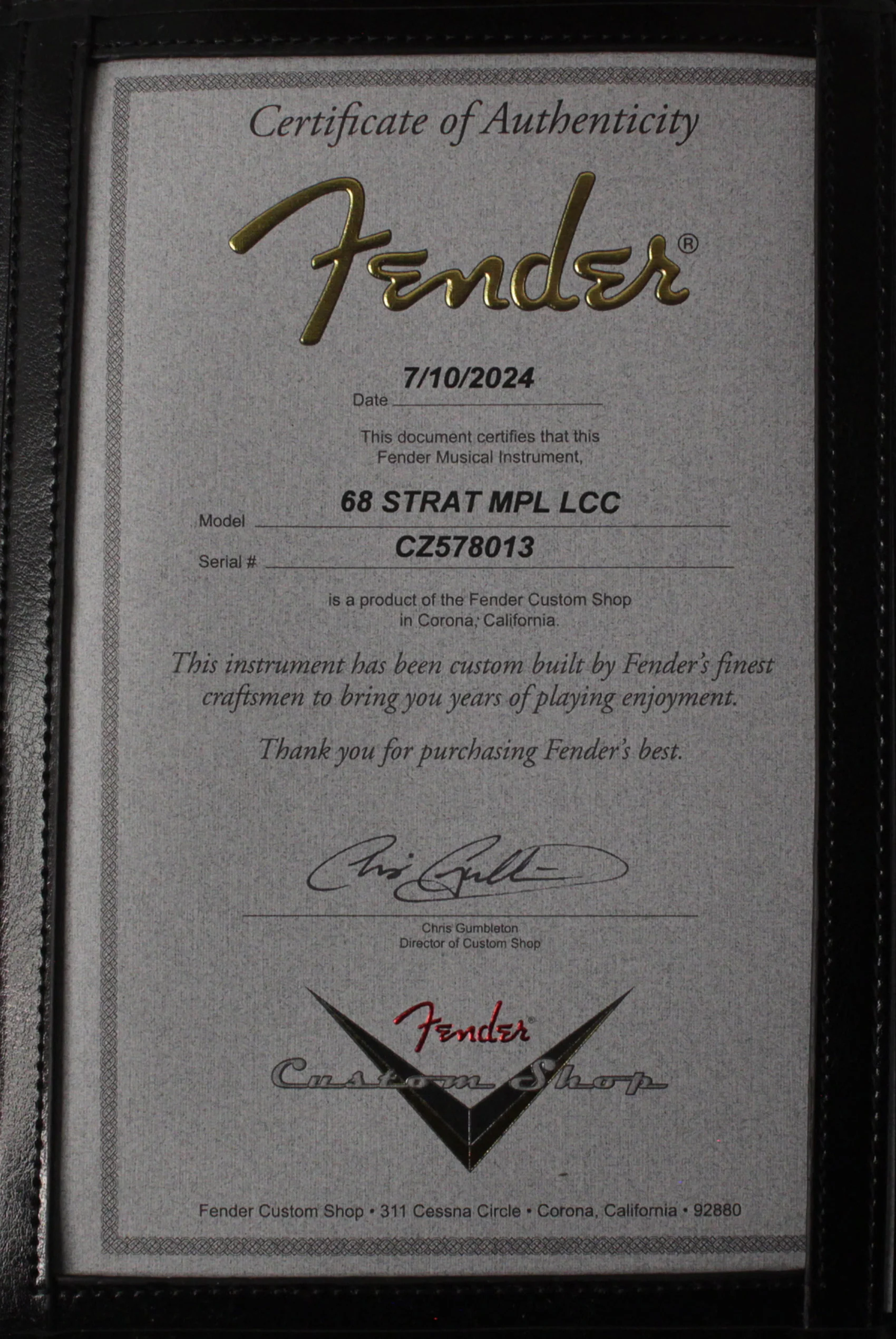 Fender Custom Shop 1968 Stratocaster, Deluxe Closet Classic, Aged Vintage White - Image 10