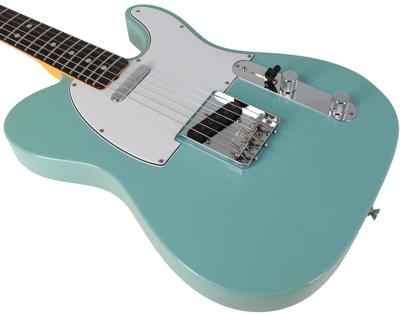 Fender Custom Shop 1968 Telecaster, Closet Classic, Super Aged Daphne Blue - Image 4
