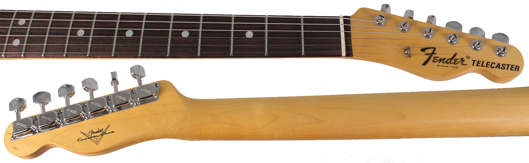 Fender Custom Shop 1968 Telecaster, Closet Classic, Super Aged Daphne Blue - Image 8