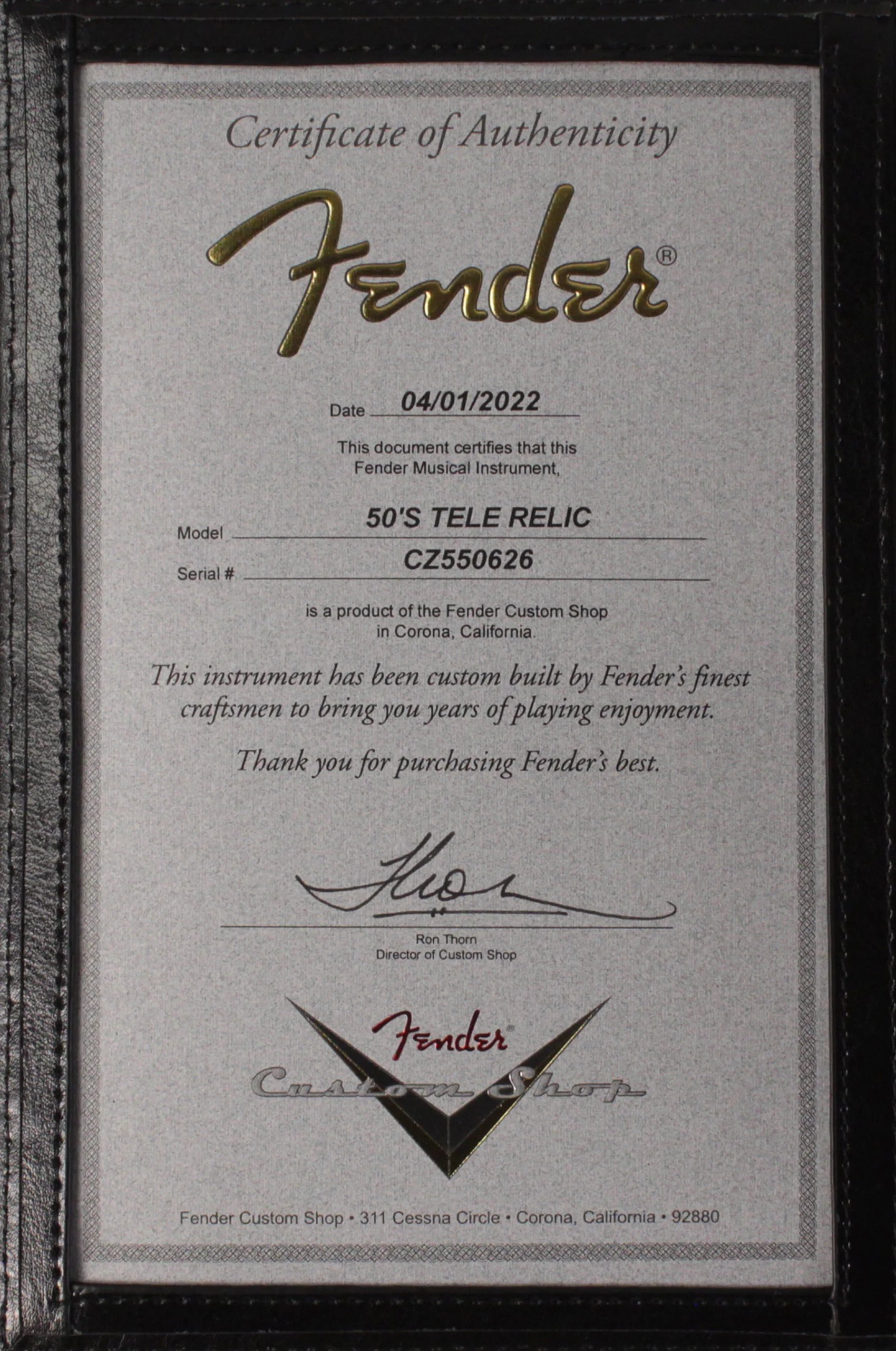 Fender Custom Shop 50's Tele, Relic, Masterbuilt Apprentice Nick Saccone, 3TS Sparkle - Image 12