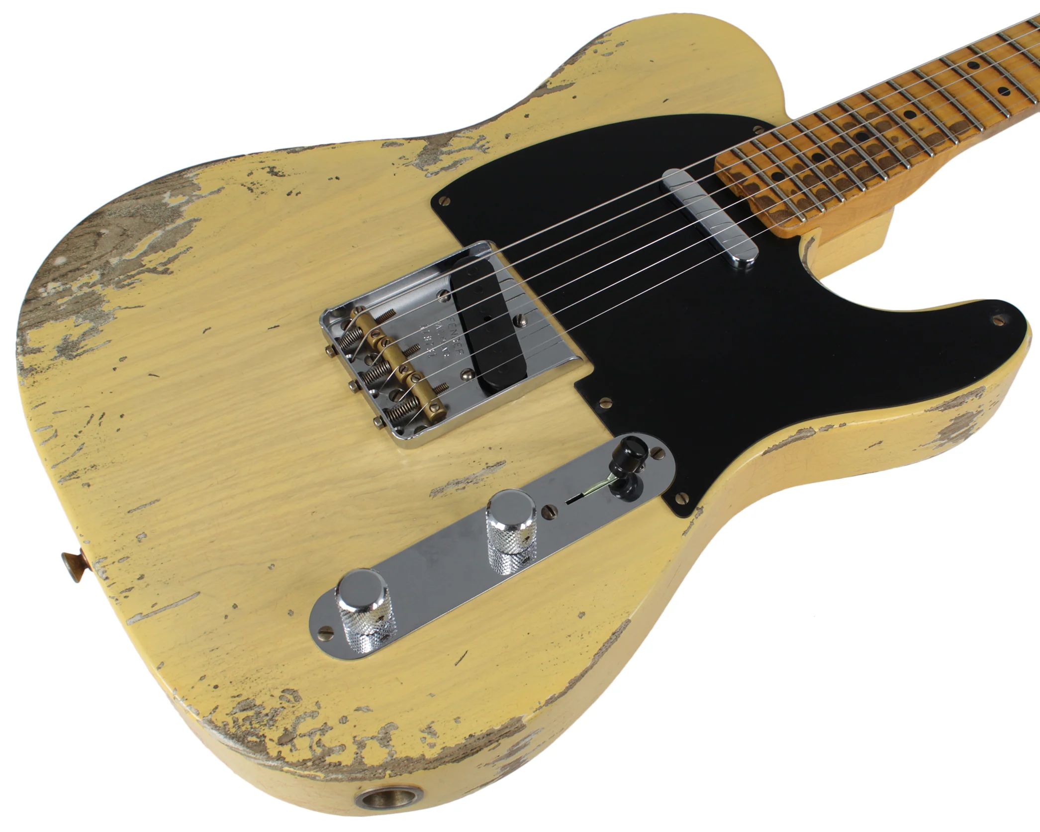Fender Custom Shop '51 Nocaster, Heavy Relic, Faded Blonde - Image 5