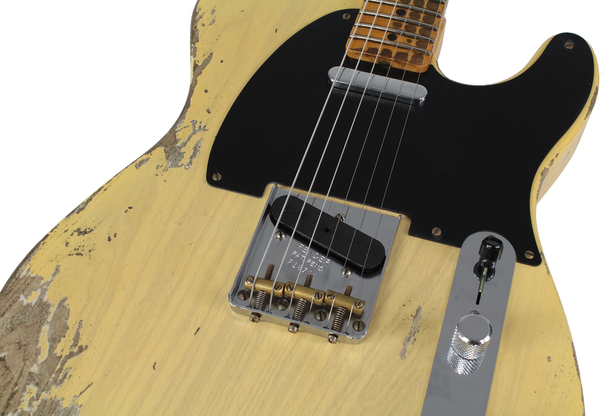 Fender Custom Shop '51 Nocaster, Heavy Relic, Faded Blonde - Image 6