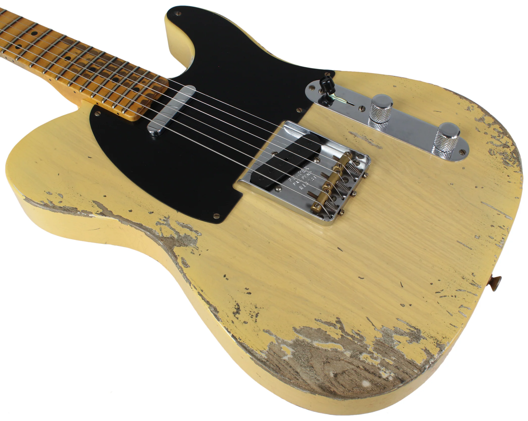 Fender Custom Shop '51 Nocaster, Heavy Relic, Faded Blonde - Image 7