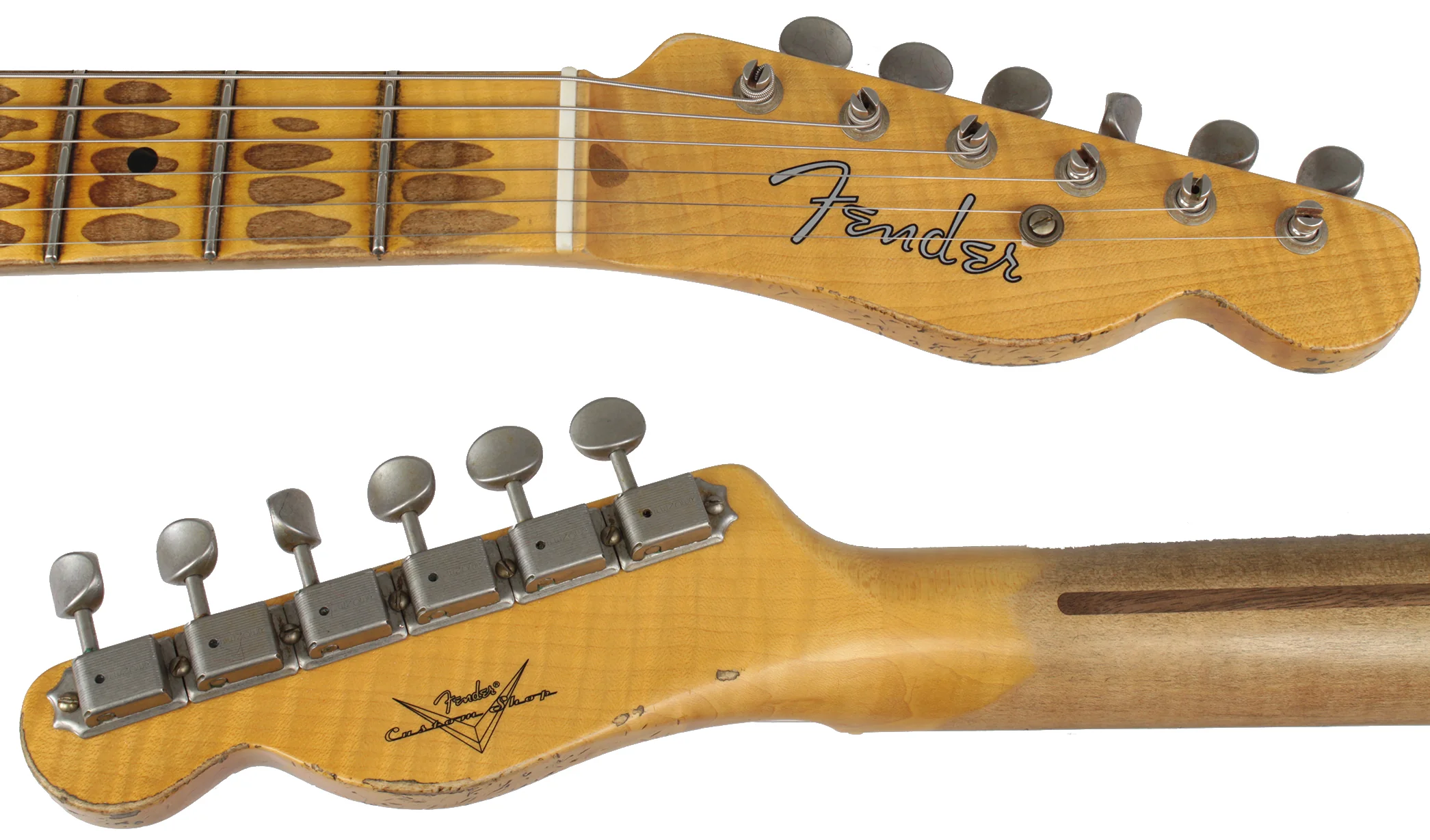Fender Custom Shop '51 Nocaster, Heavy Relic, Faded Blonde - Image 8