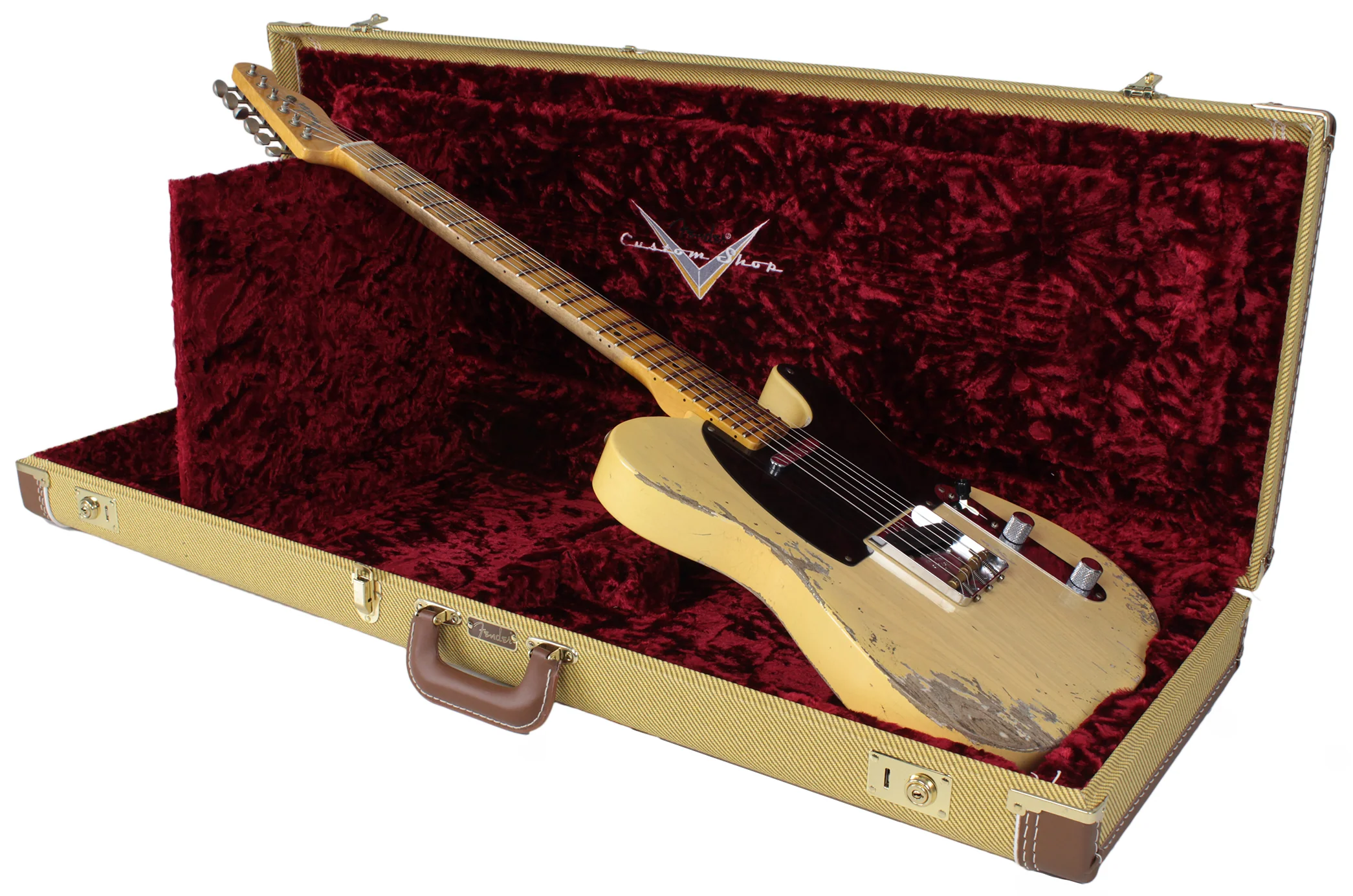 Fender Custom Shop '51 Nocaster, Heavy Relic, Faded Blonde - Image 9