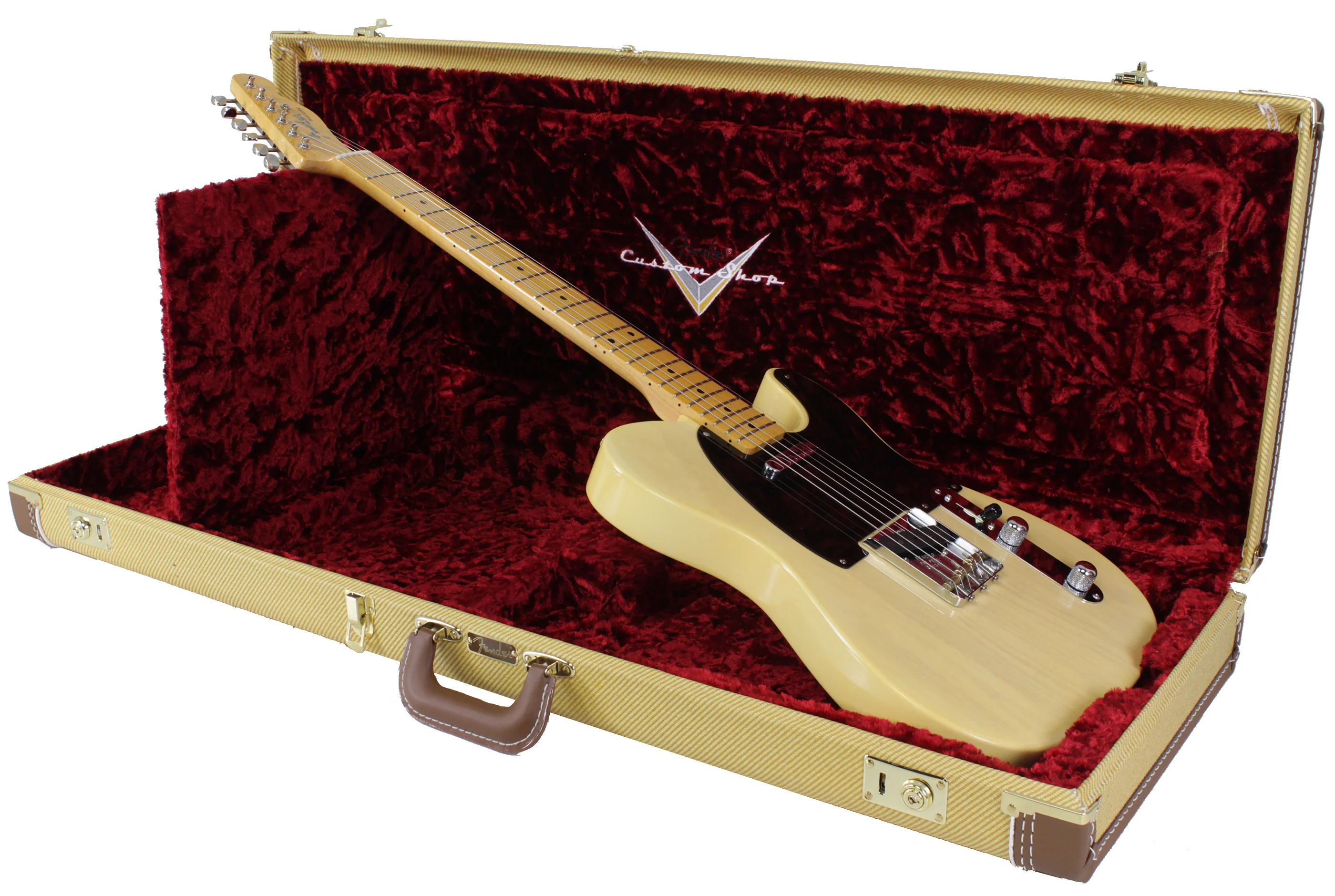 Fender Custom Shop '52 Telecaster, NOS, Faded Blonde - Image 9