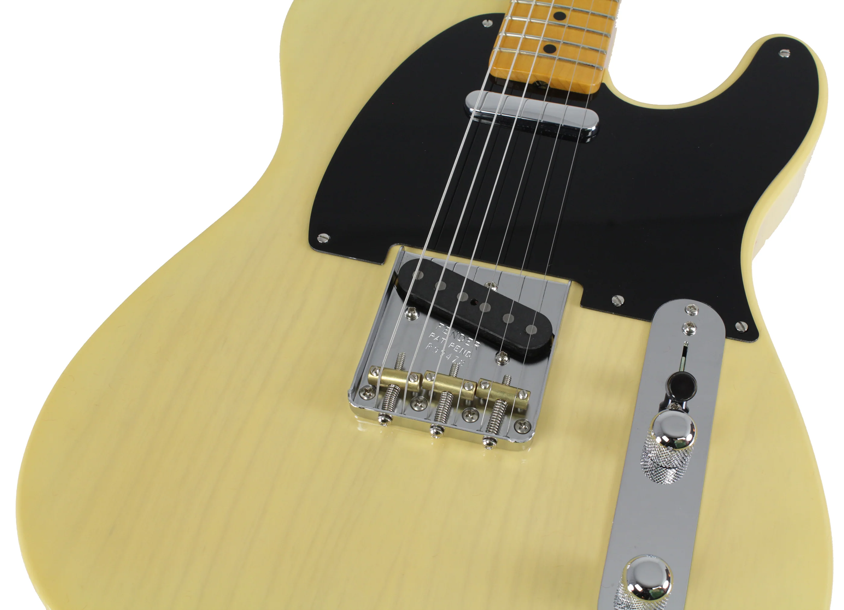 Fender Custom Shop '52 Telecaster, NOS, Faded Blonde - Image 3
