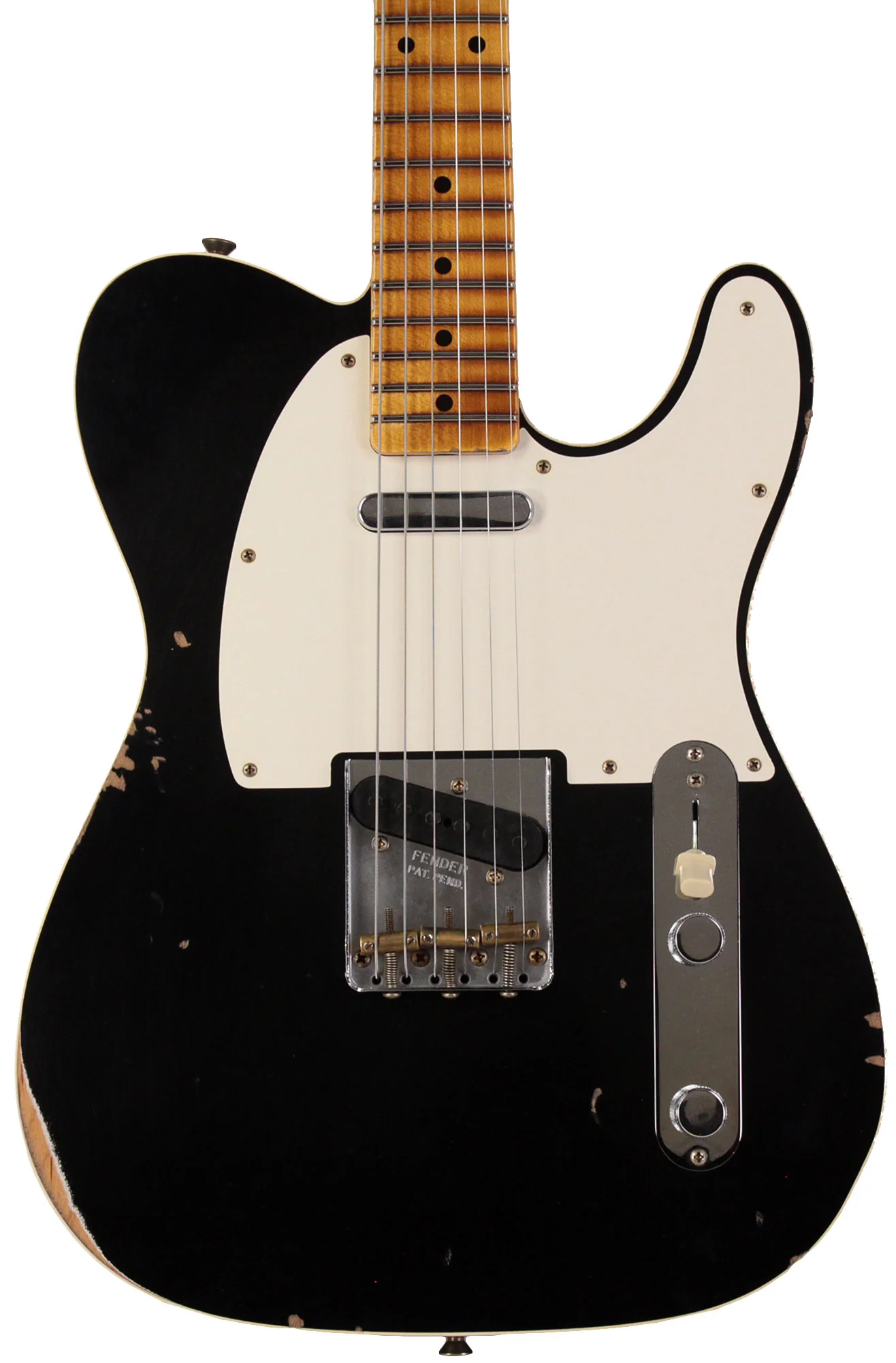 Fender Custom Shop 59 Tele Custom, Relic, Aged Black - Image 5