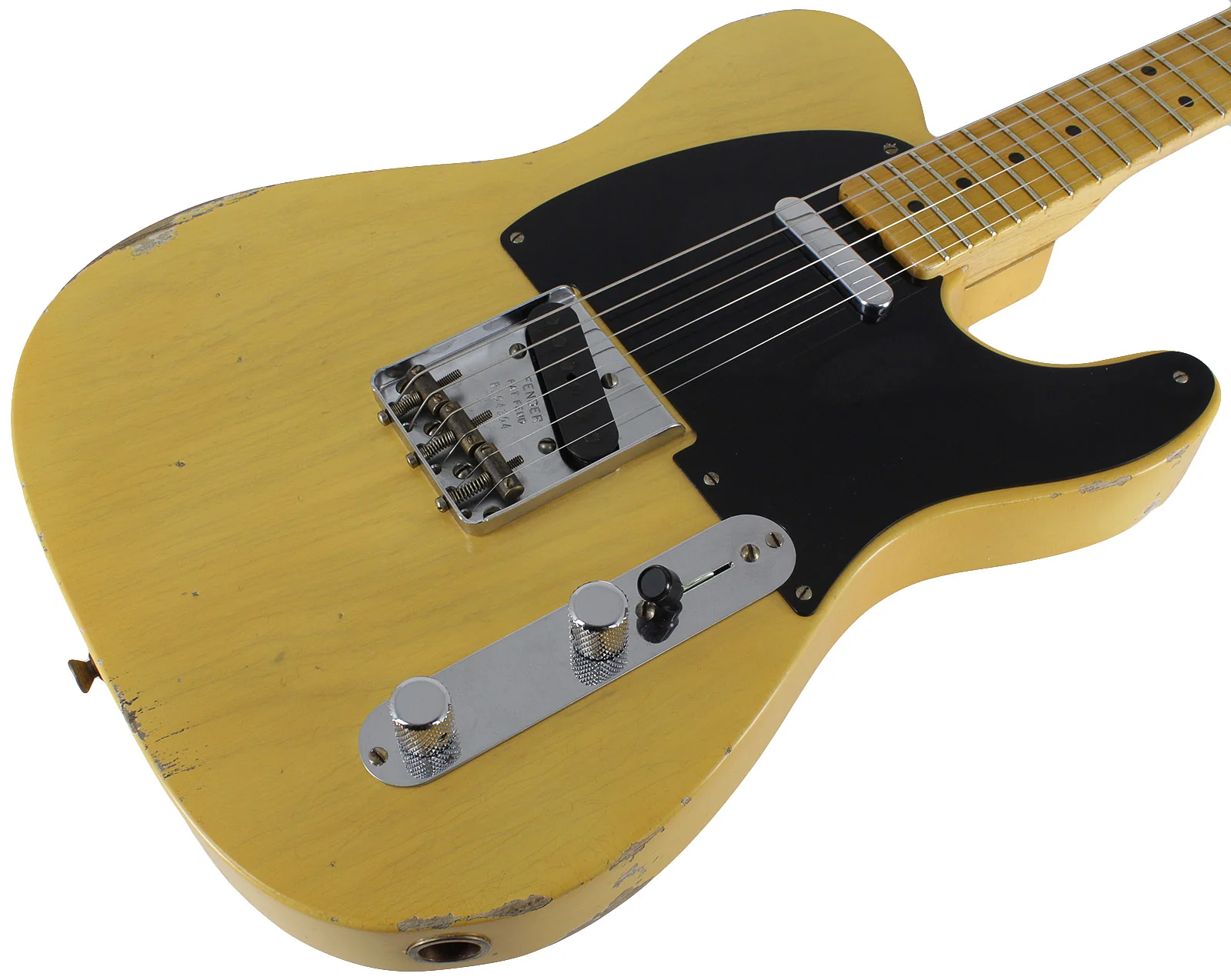 Fender Custom Shop 70th Anniversary Broadcaster, Relic, Aged Nocaster Blonde - Image 2