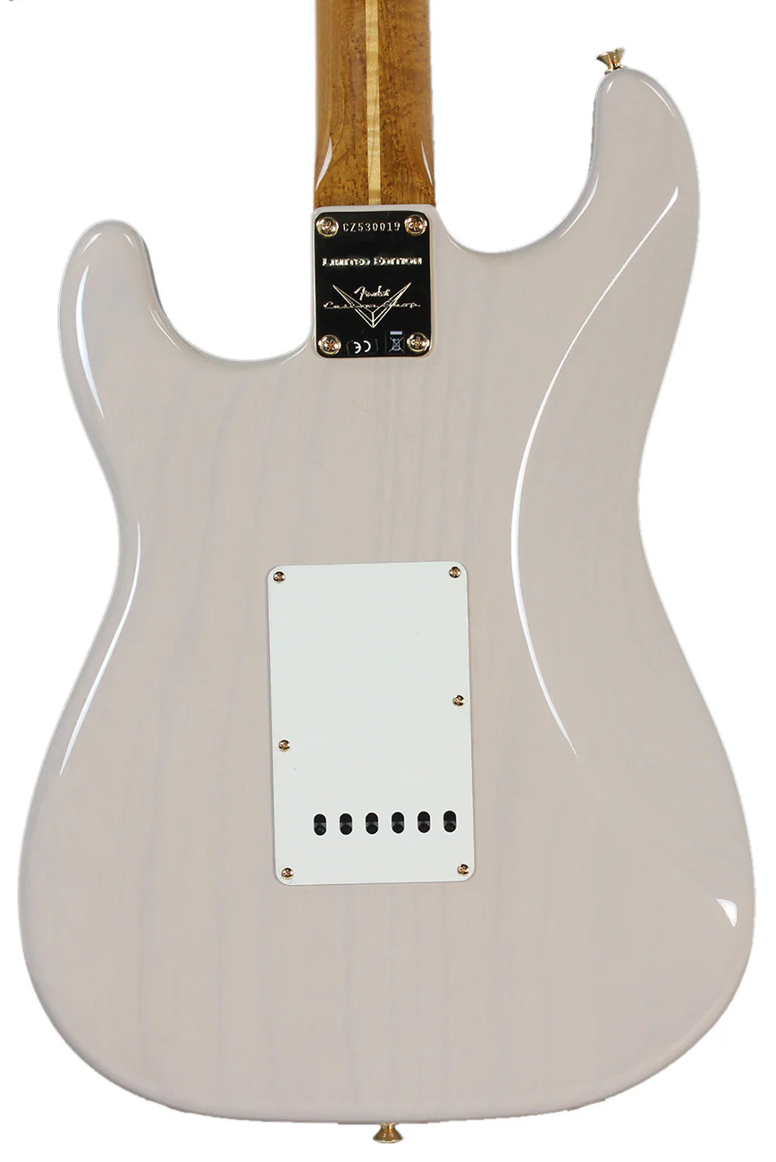 Fender Custom Shop American Custom NOS Roasted Strat - Dirty White Blonde - NAMM - Image 4