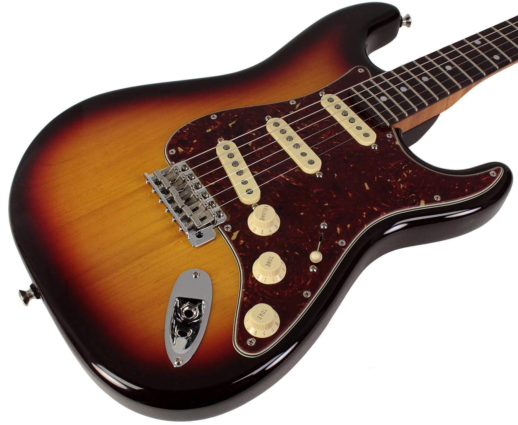Fender Custom Shop American Custom Strat, NOS, Chocolate 3-Color Sunburst - Image 2