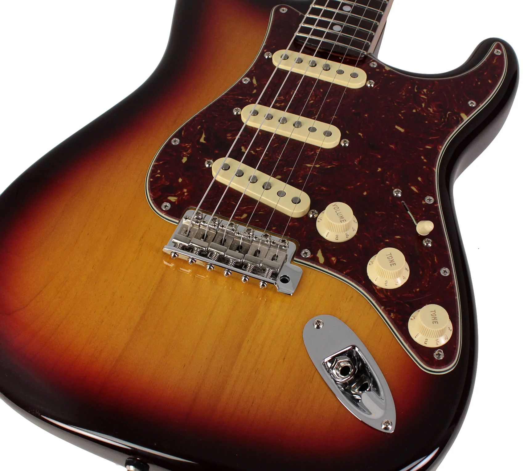 Fender Custom Shop American Custom Strat, NOS, Chocolate 3-Color Sunburst - Image 3