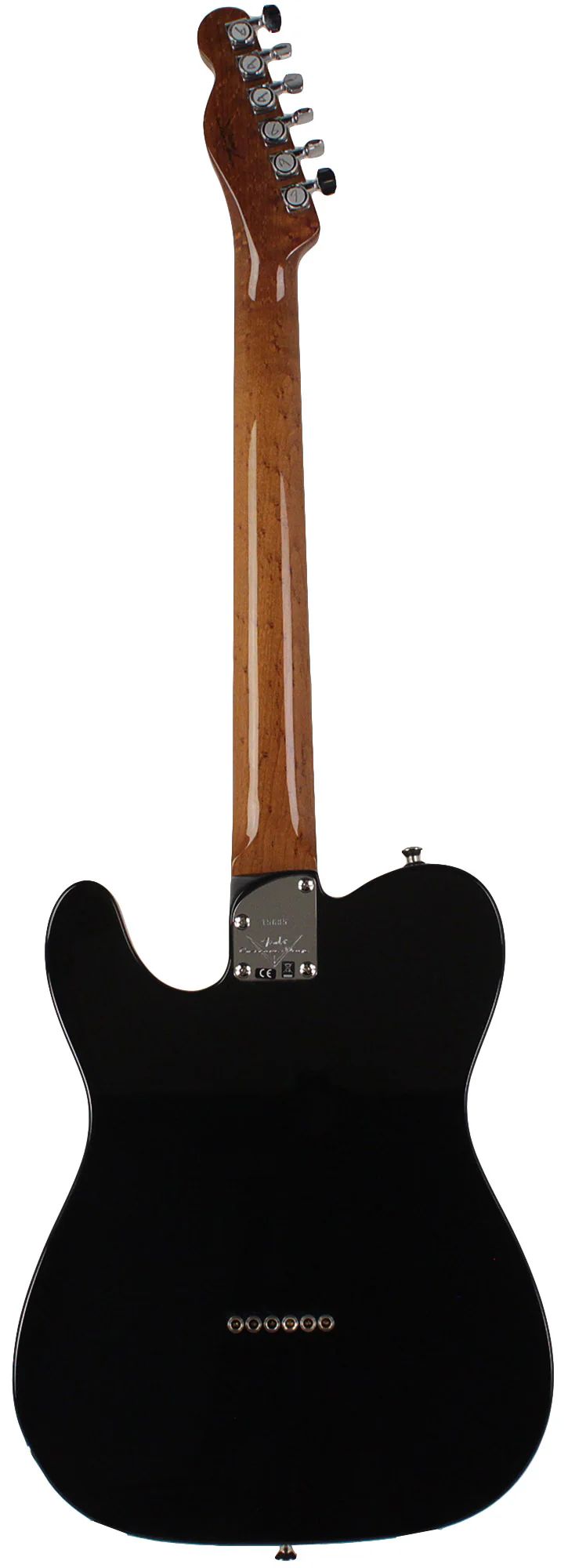 Fender Custom Shop American Custom Tele, NOS, Aged Charcoal Frost Metallic - Image 4