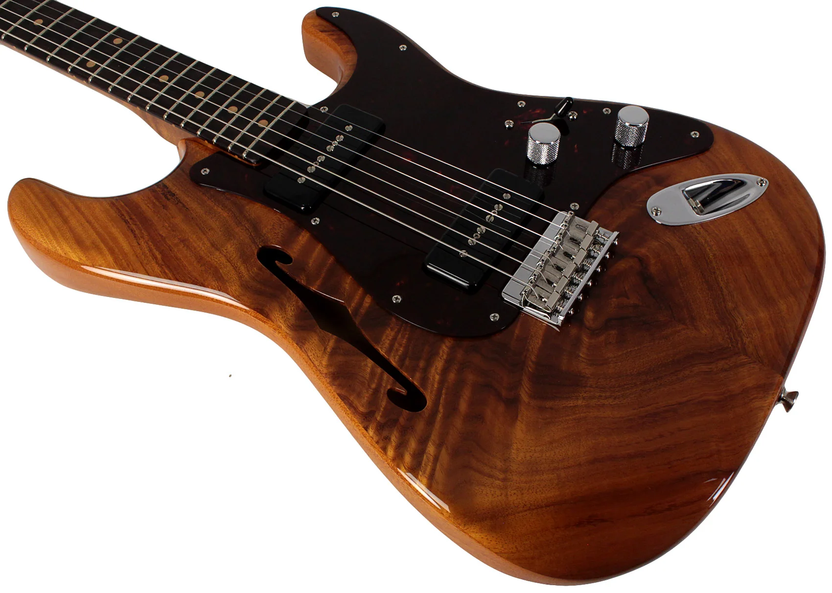 Fender Custom Shop Artisan Dual P90 Koa Stratocaster - Image 6