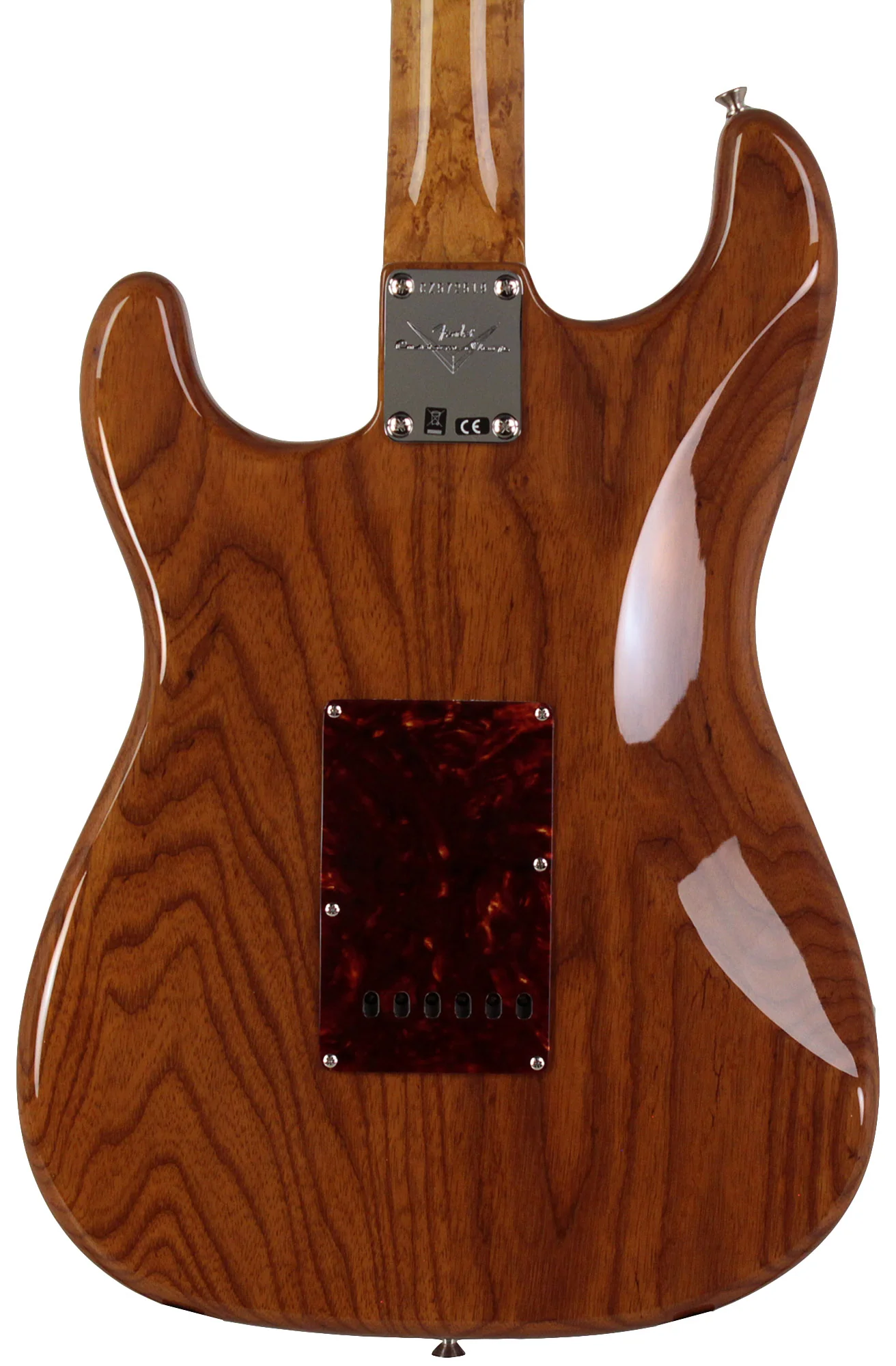 Fender Custom Shop Artisan Stratocaster, Thinline Roasted Ash Body, 4A Figured Koa Top - Image 6