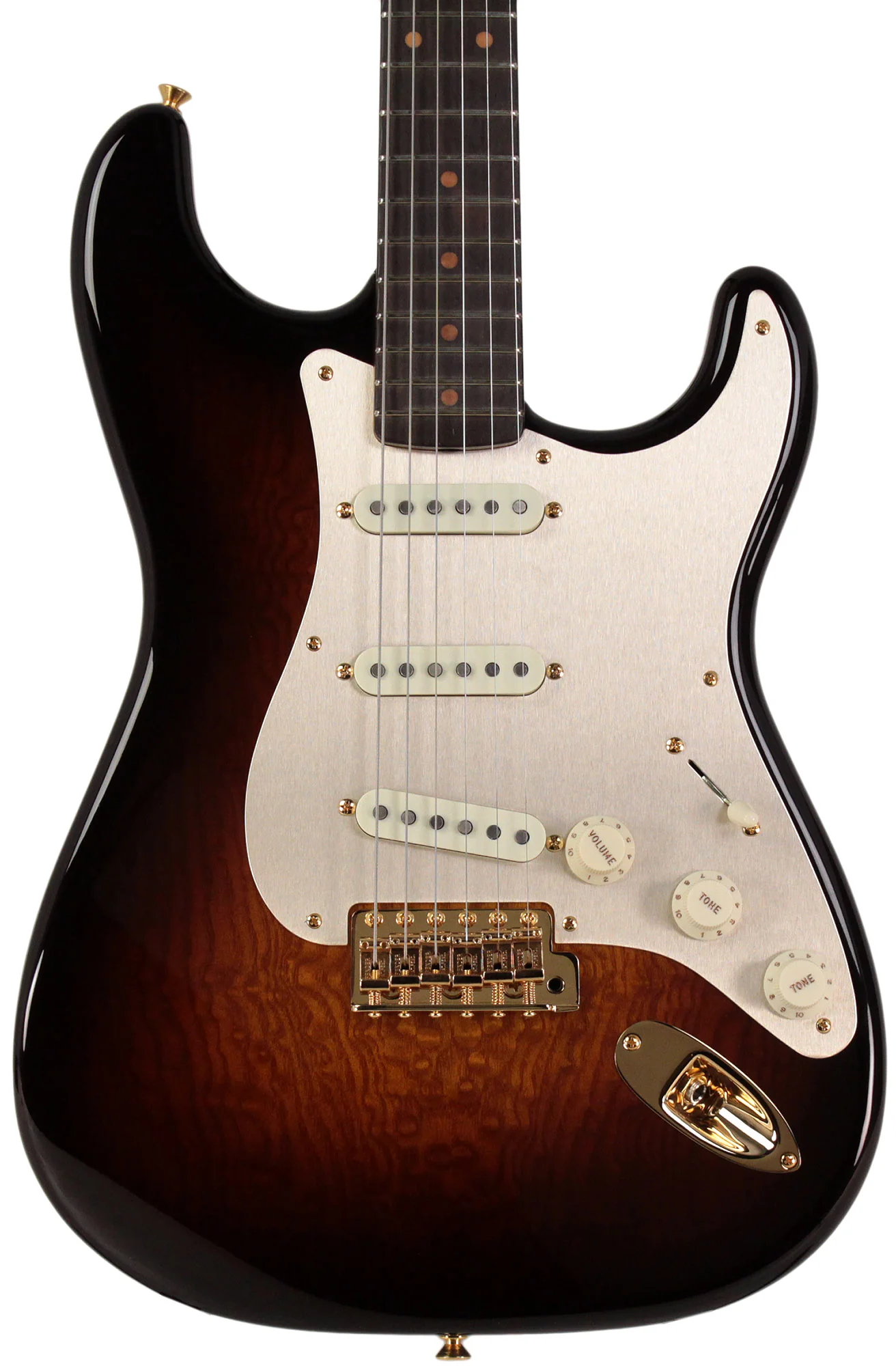 Fender Custom Shop Artisan Tamo Ash Stratocaster - Chocolate Fade - Image 6