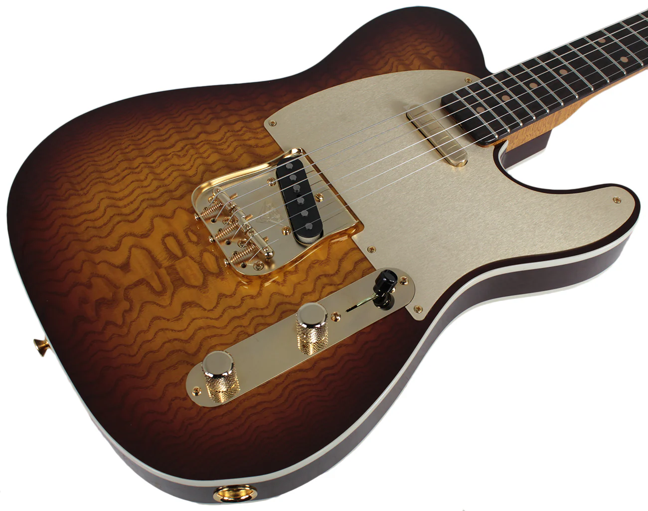 Fender Custom Shop Artisan Tamo Ash Telecaster - Chocolate Fade - Image 2